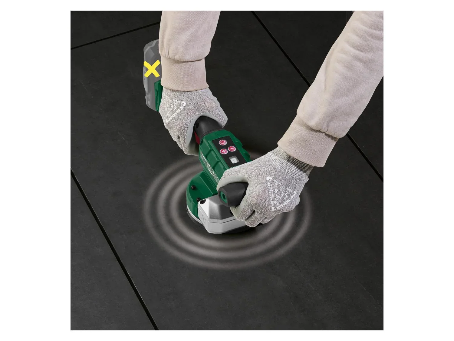 PARKSIDE Vibrateur pour carrelage sans fil PAFR 20-Li A1, 20 V