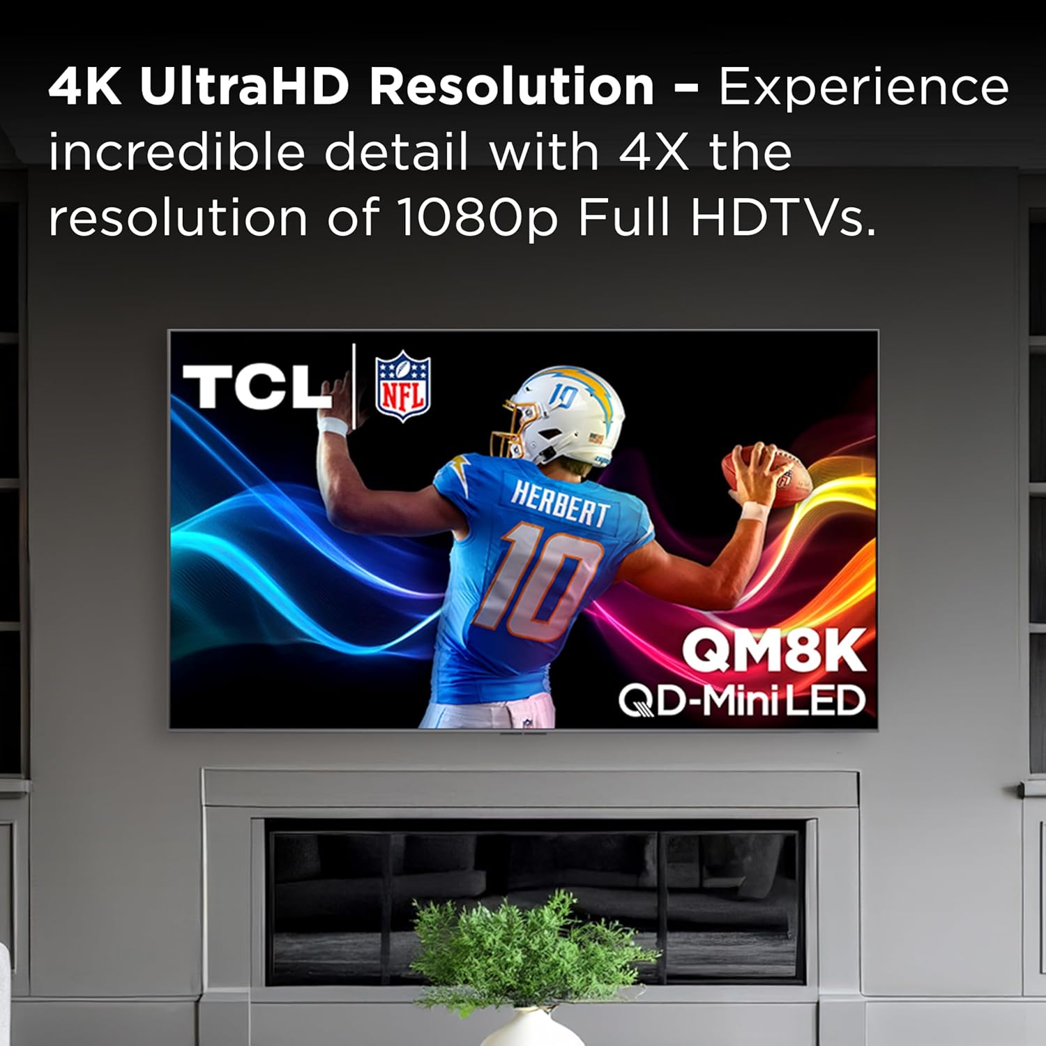 TCL 65 Inch Class QM8K Series | Mini LED QLED 4K HDR | 65QM8K  2025 Model | 120HZ-144HZ Anti Reflective Wide Angle Screen Smart Google TV Dolby Atmos | Voice Remote Alexa Gaming Streaming Television