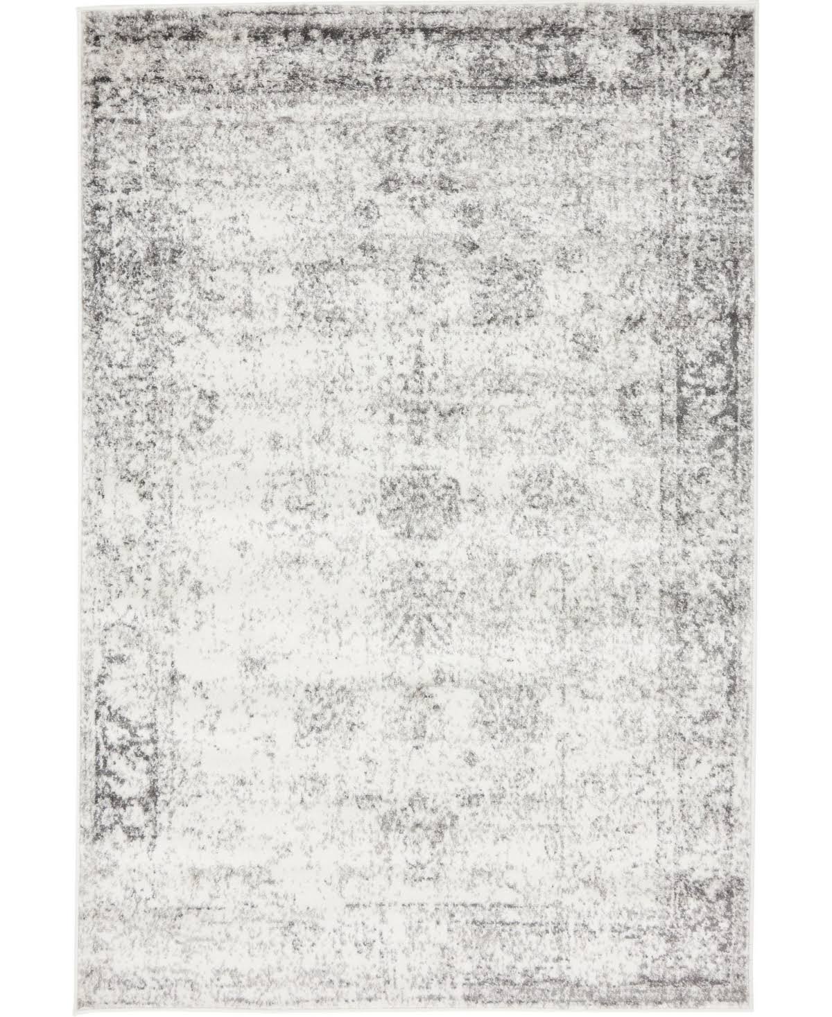 Unique Loom Casino Sofia Gray 4' x 6' Rug