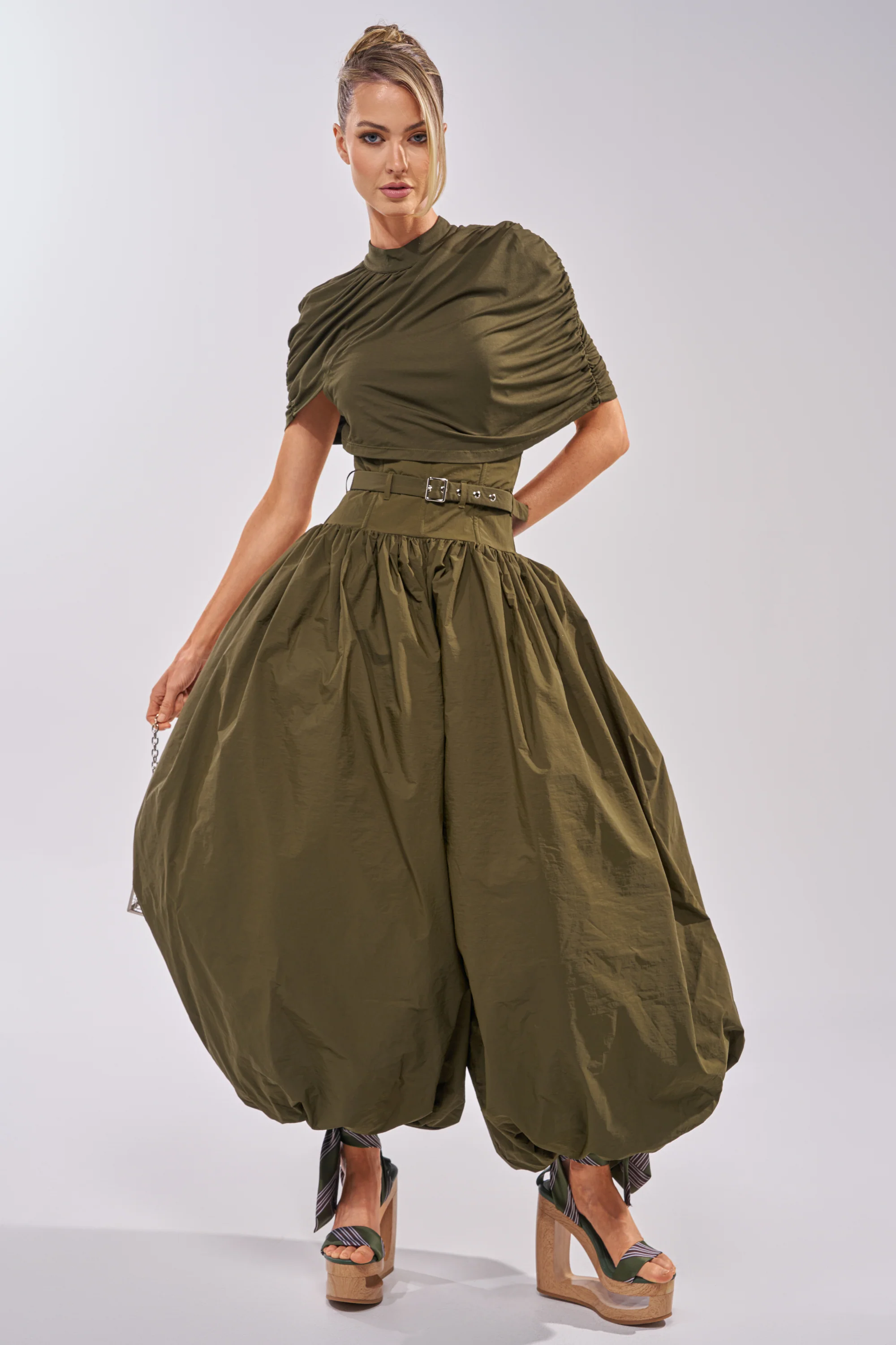 SPIN ME AROUND POPLIN JUMPSUIT - Akira Store
