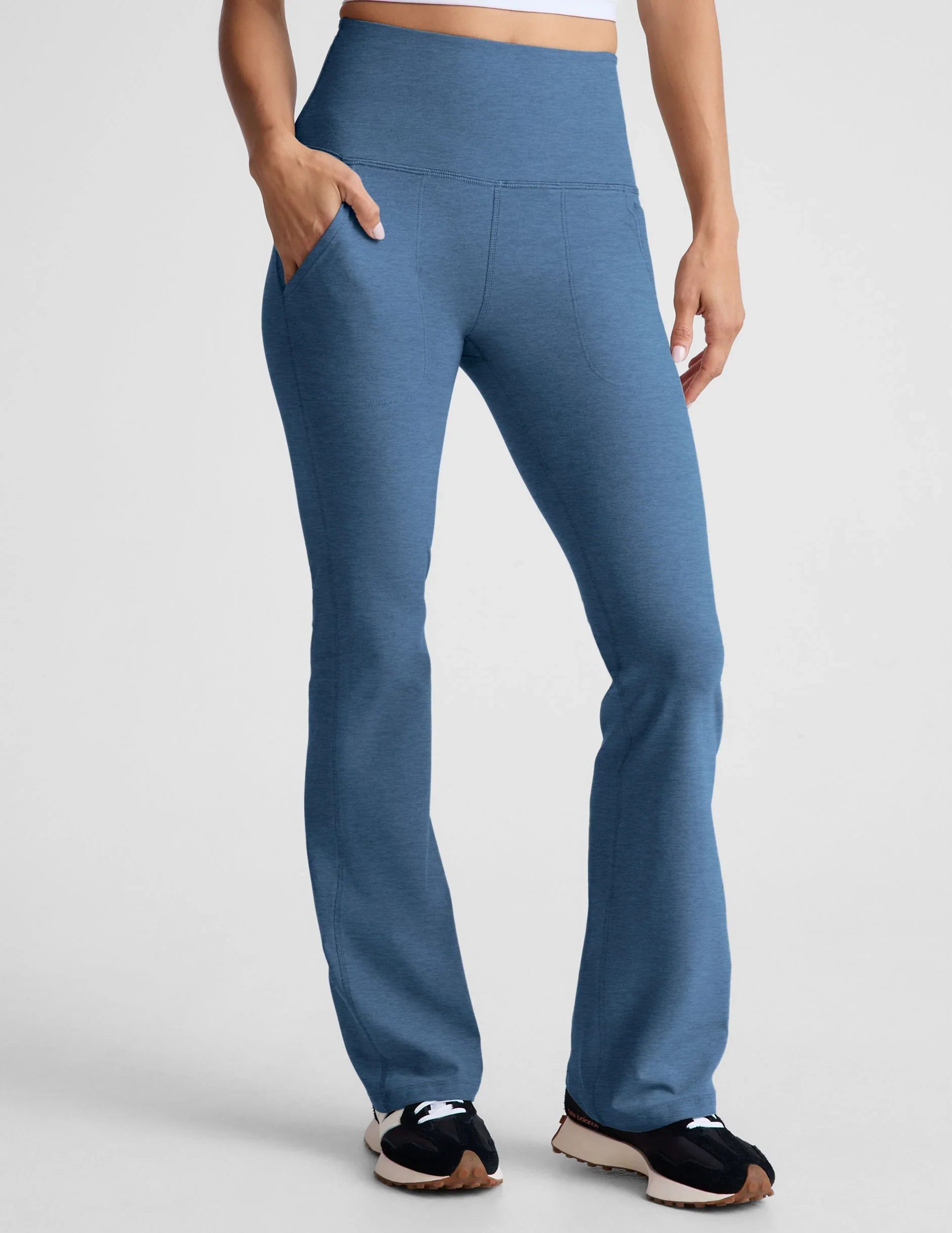Spacedye™ High Waisted Practice Pocket Bootcut Pant 31