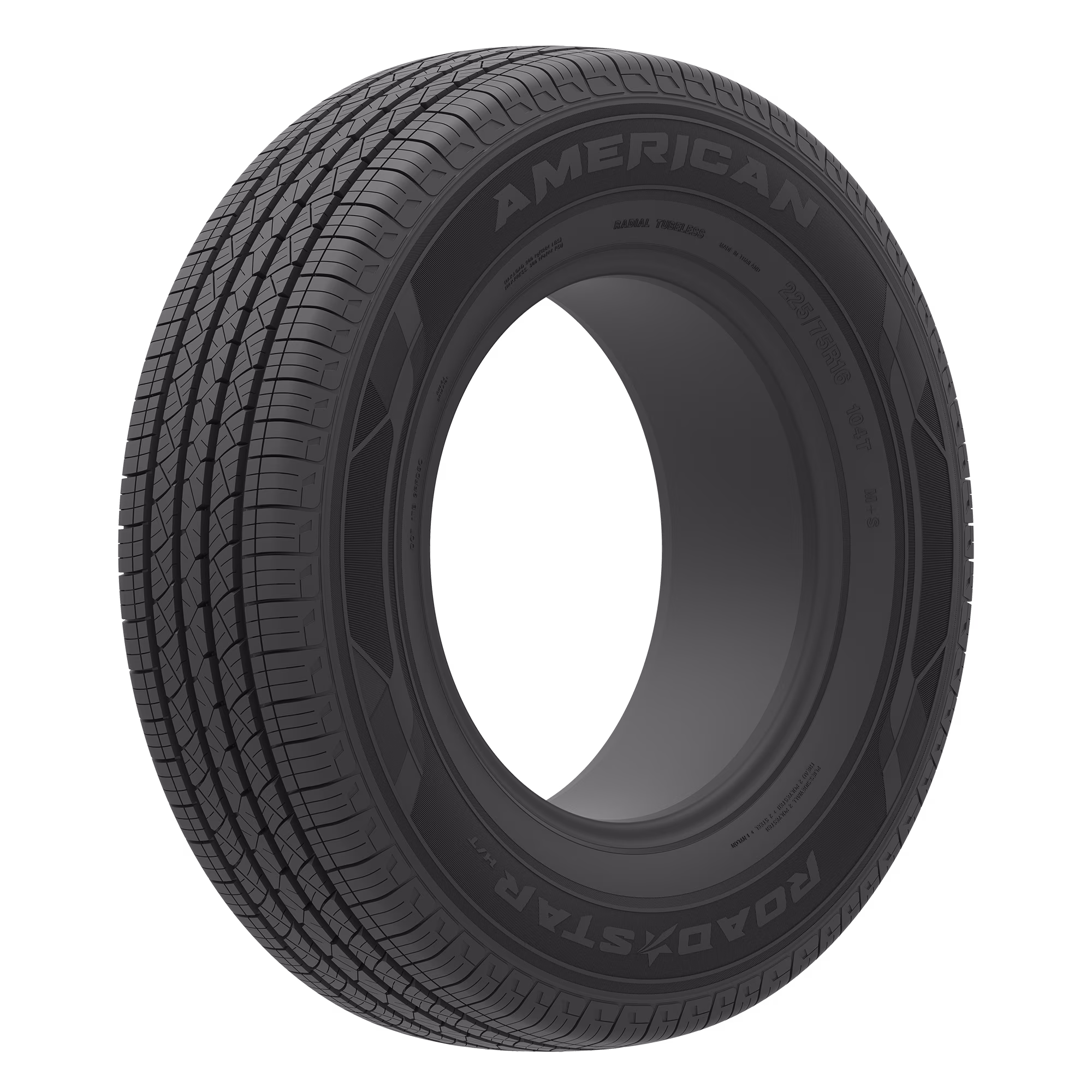 235/75R15 H/T 109T XL Black Wall Tire