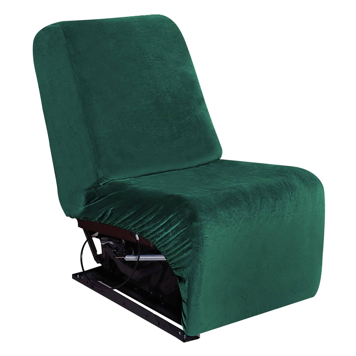 ULTICOR 7-Piece L Shape Sectional Recliner Sofa Covers, Velvet Stretch Reclining Couch Covers for Reclining L Shape Sofa, Thick, Soft, Washable