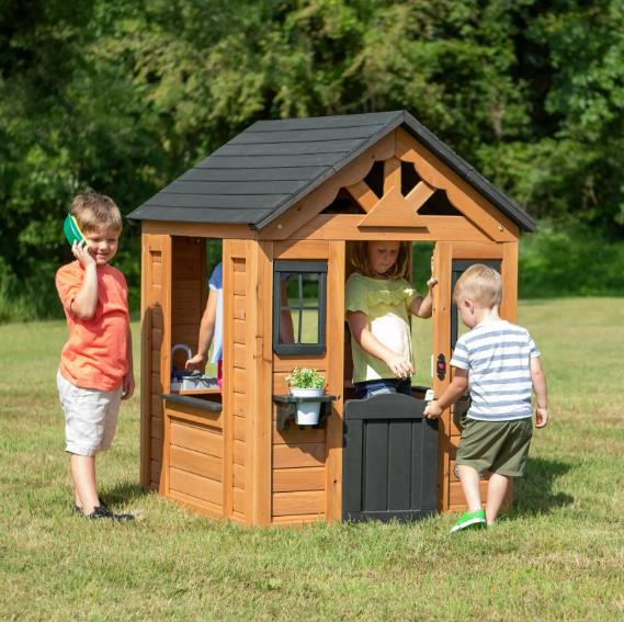 Maisonnette en cèdre intérieure/extérieure avec cuisine