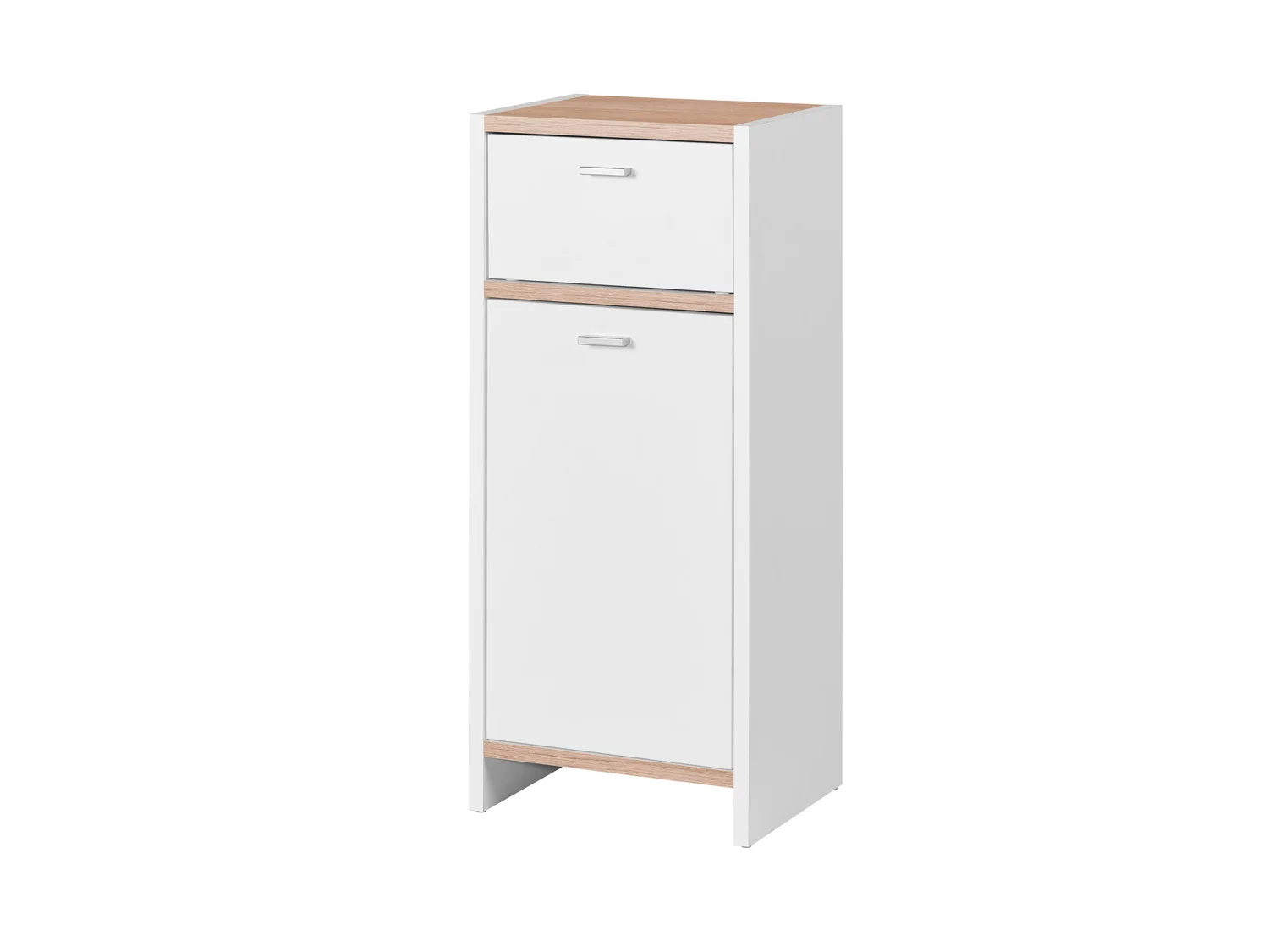 LIVARNO home Meuble de salle de bains, 32 x 80,5 x 28 cm, blanc/imitation chne