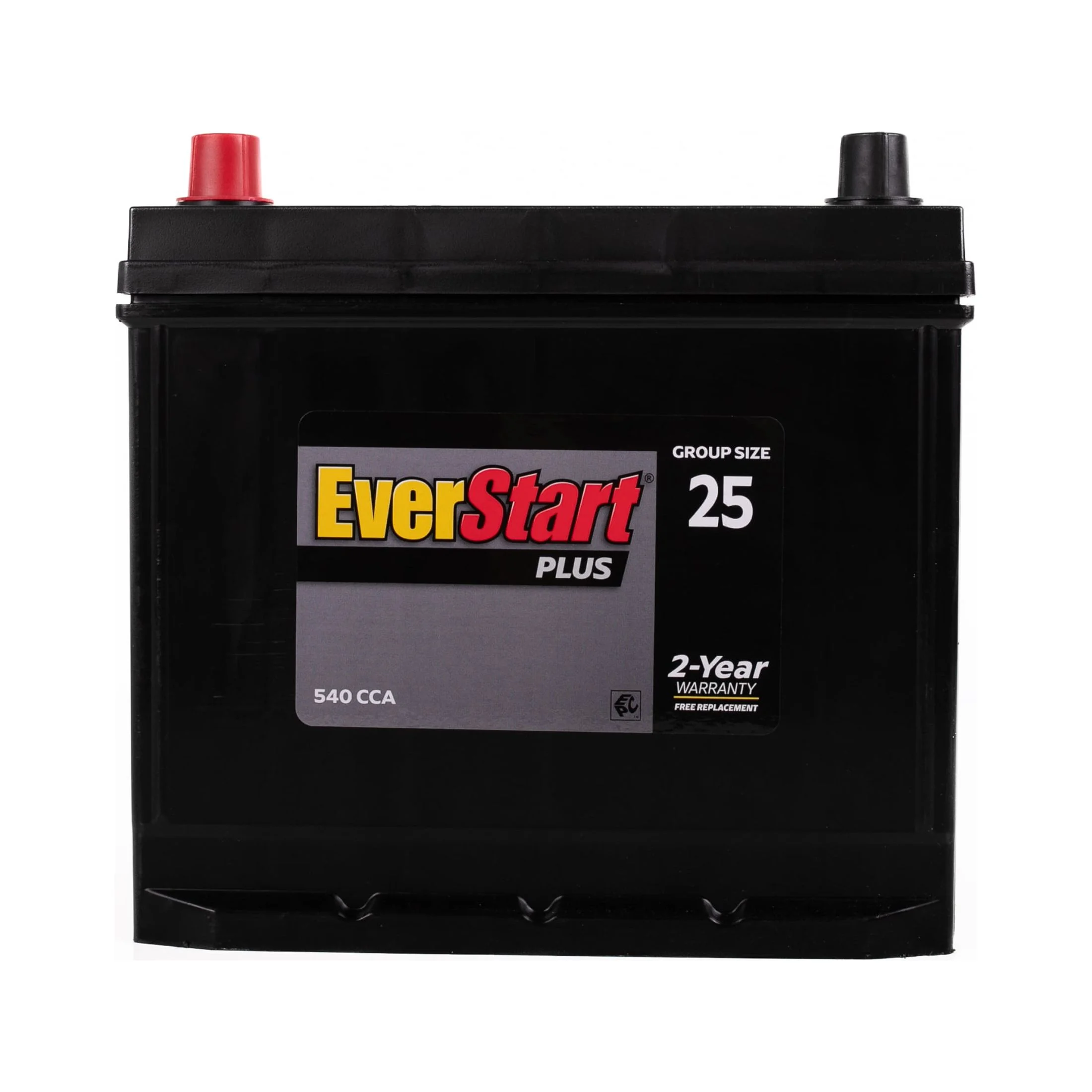 Plus Lead Acid Automotive Battery, Group Size 25 12 Volt 550 CCA 110 RC(Single) - Image 2