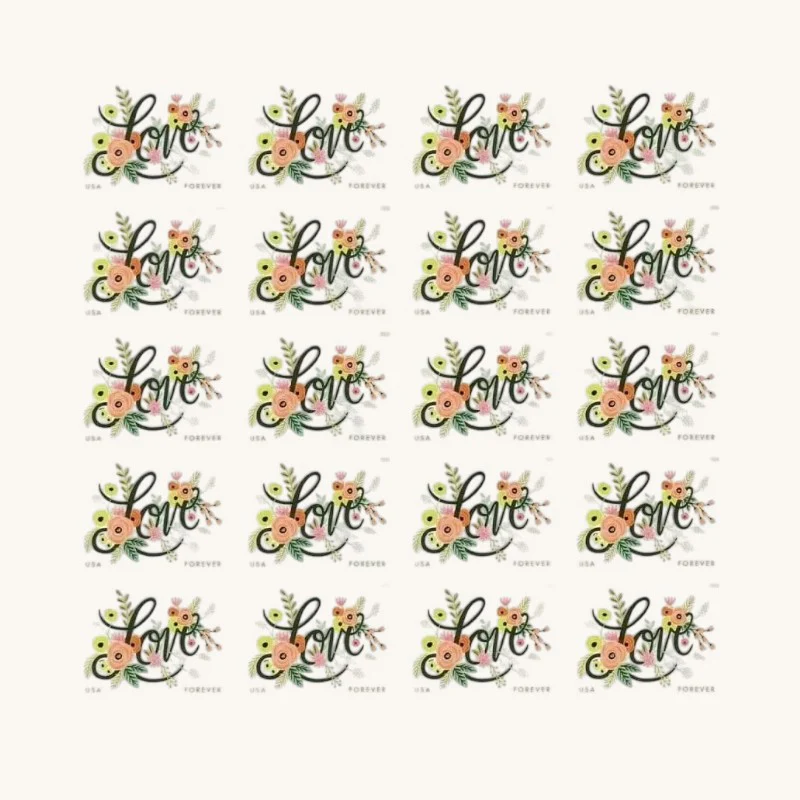 2018 Love Flourishes First Class- Forever Postage Stamps