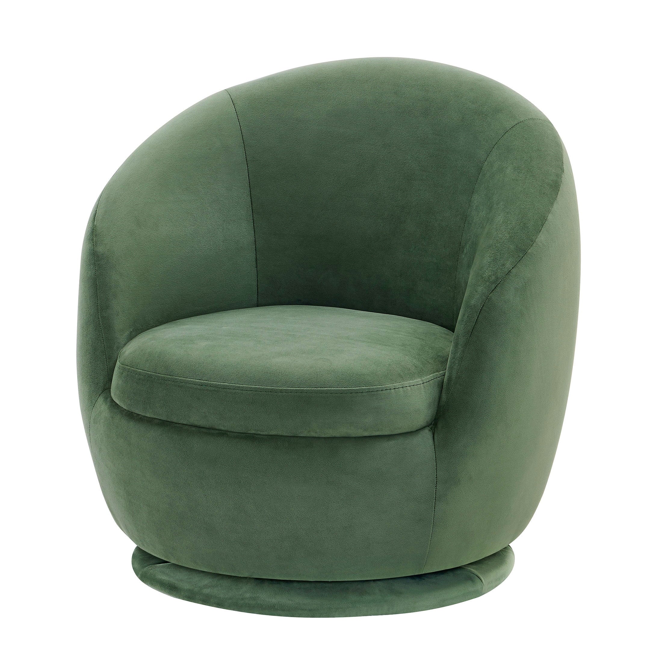 Better Homes & Gardens Mira Kids Swivel Chair, Cream Faux Shearling