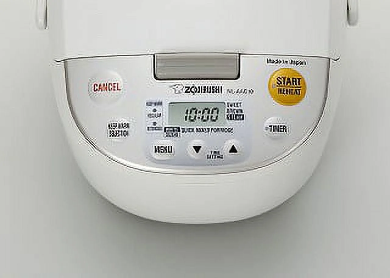 Zojirushi NL - AAC10CA 5.5 Cup (Uncooked) Micom Rice Cooker & Warmer, Beige, Made in Japan