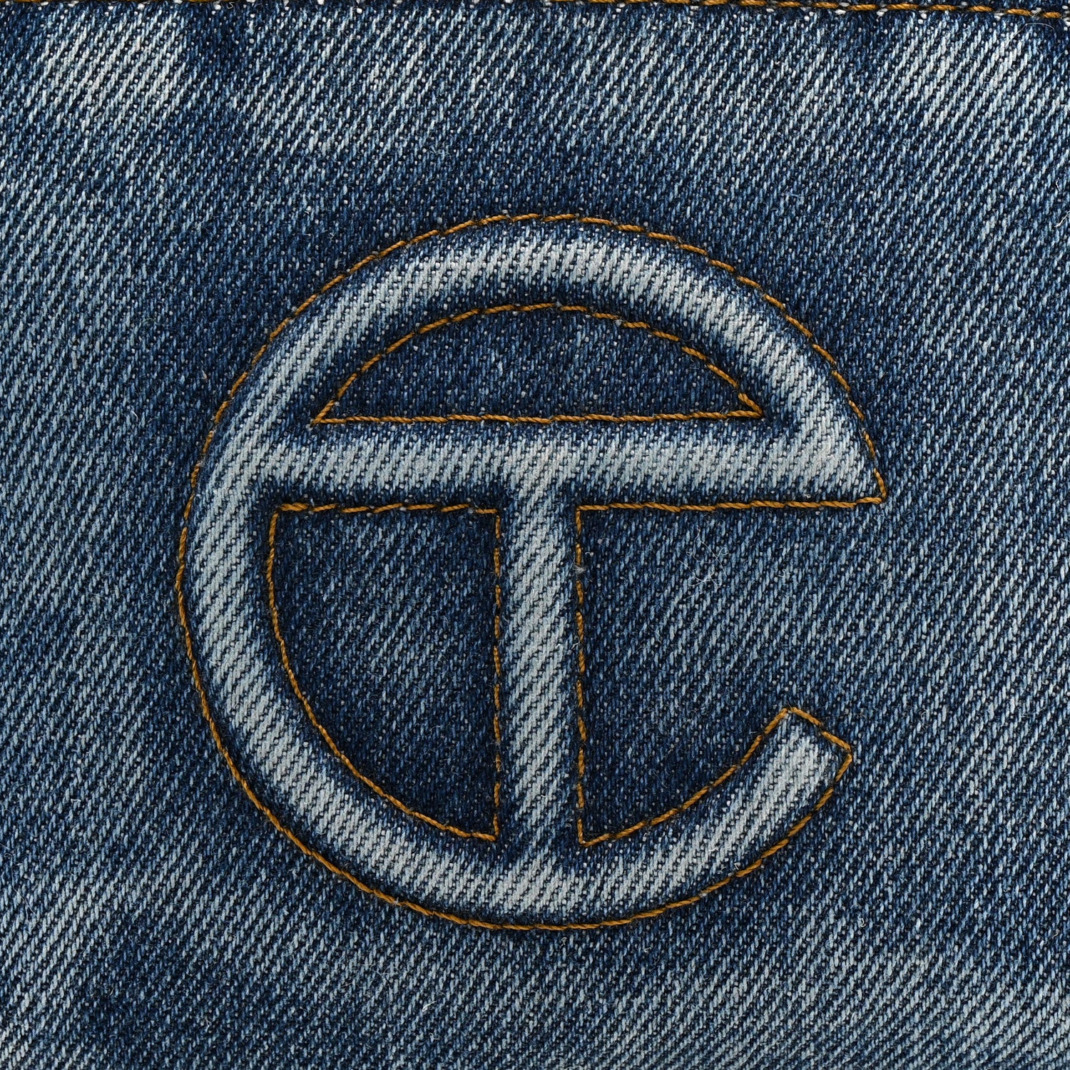 Denim Small Shopping Bag Blue