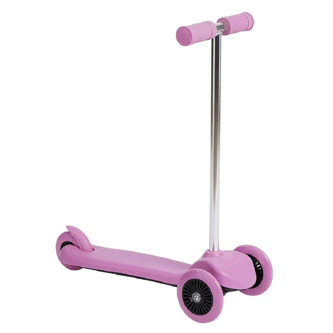 Trottinette à 3 roues pour enfant avec poignées en mousse - 3 coloris