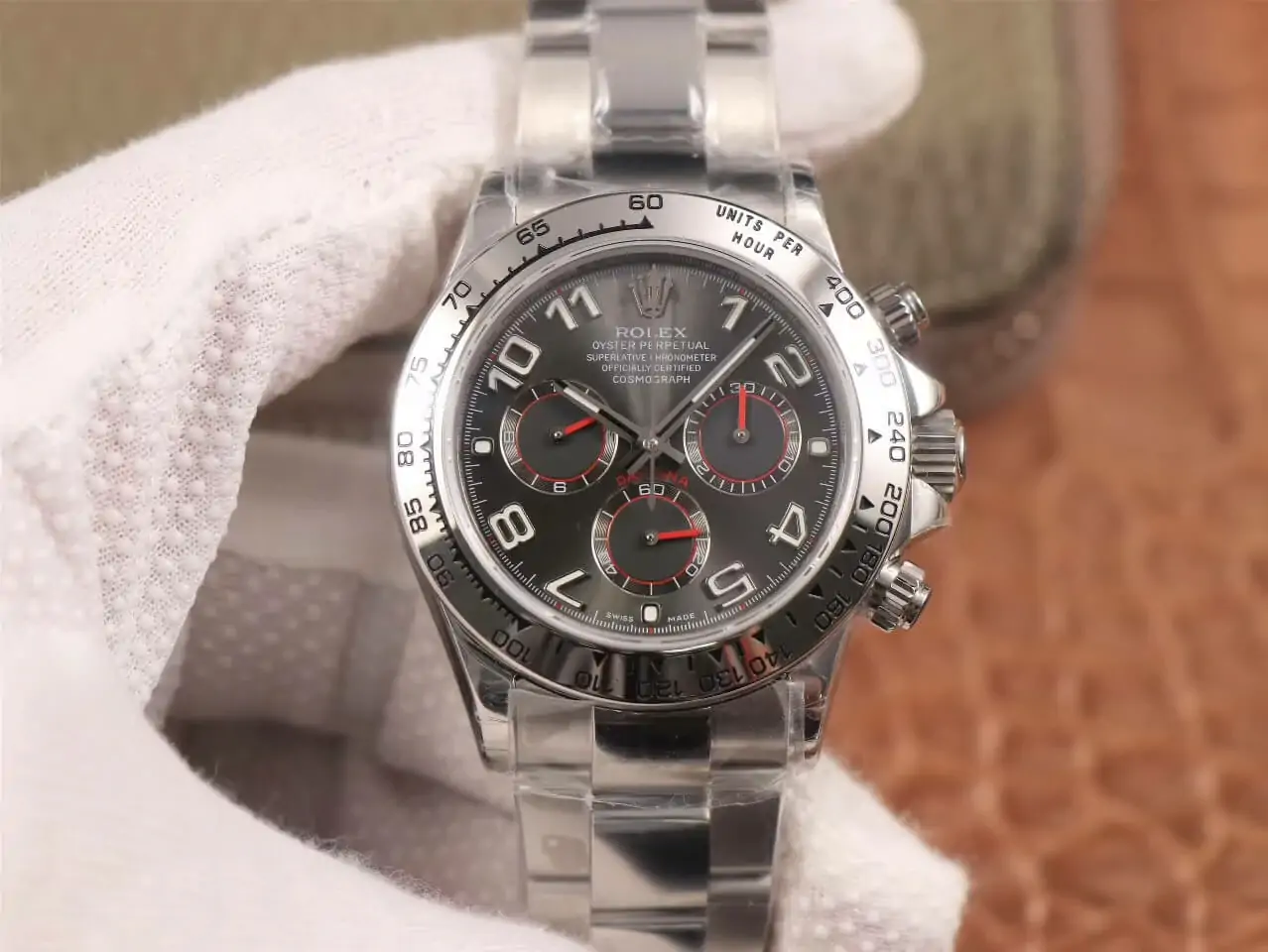 Rolex Daytona Cosmograph 116509 JH Factory Stainless Steel Strap