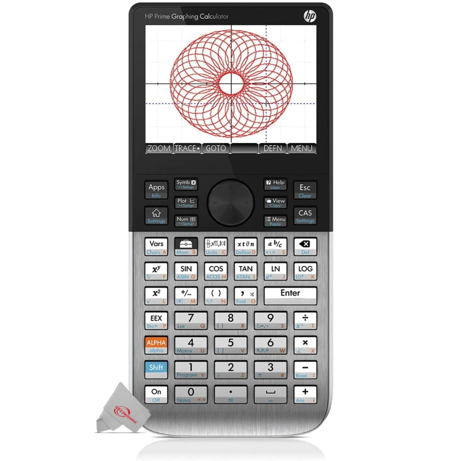 Prime Handheld Graphing Calculator Black 2AP18AA#ABA