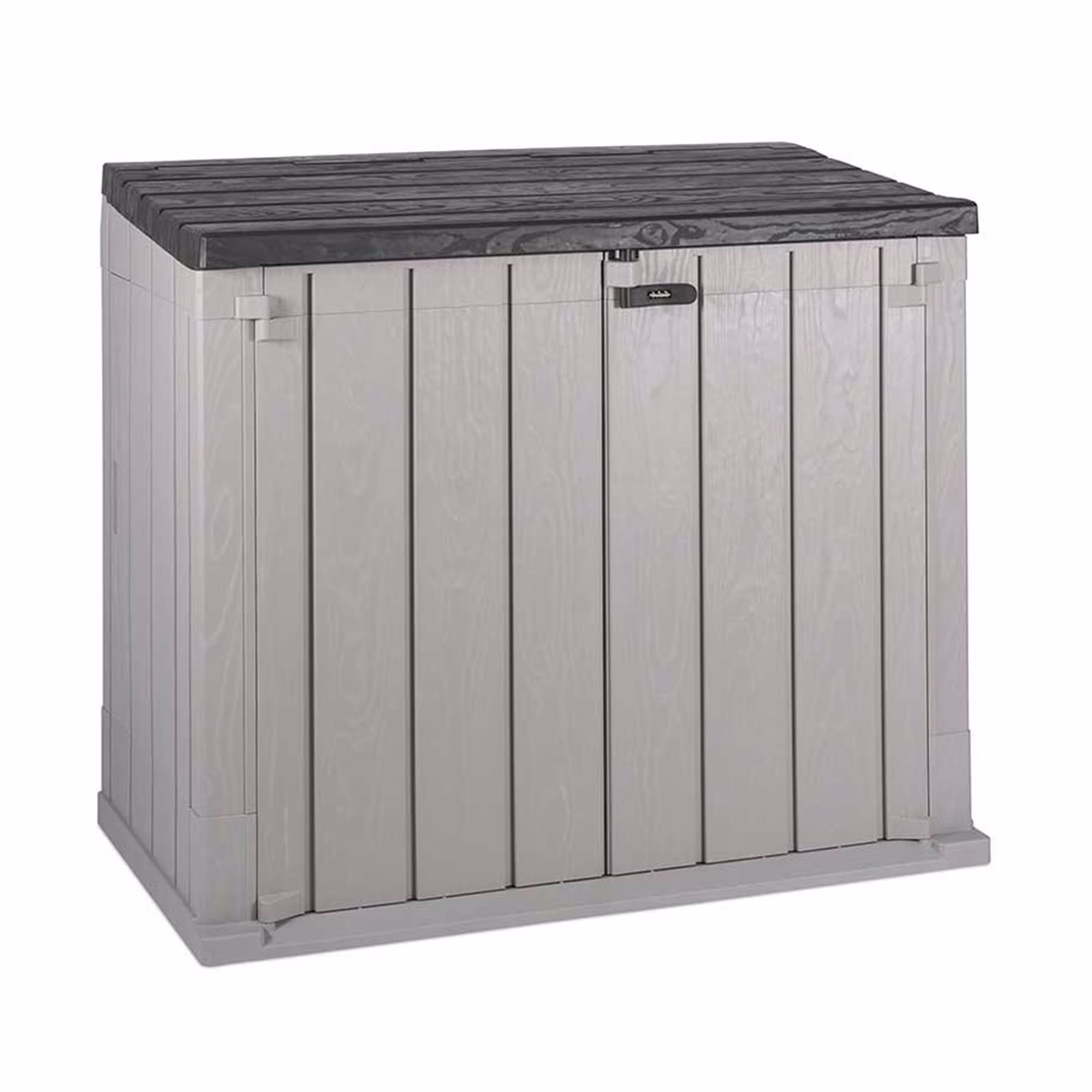 Open Box Stora Way Outdoor Storage Shed Cabinet, Taupe Grey/Anthracite