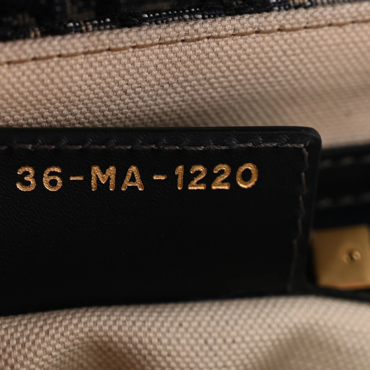 Oblique Saddle Bag Blue