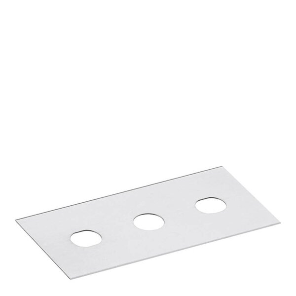 Skrapeblad 5x3 cm 10 stk rustfritt stål