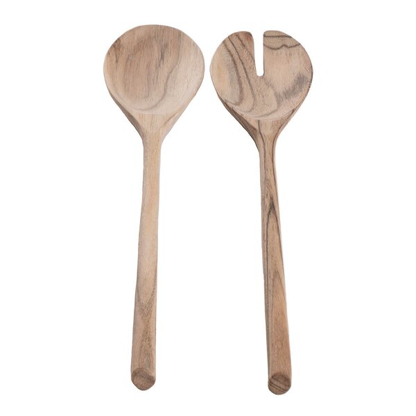 Salatbestikk 31 cm 2 deler akasietre