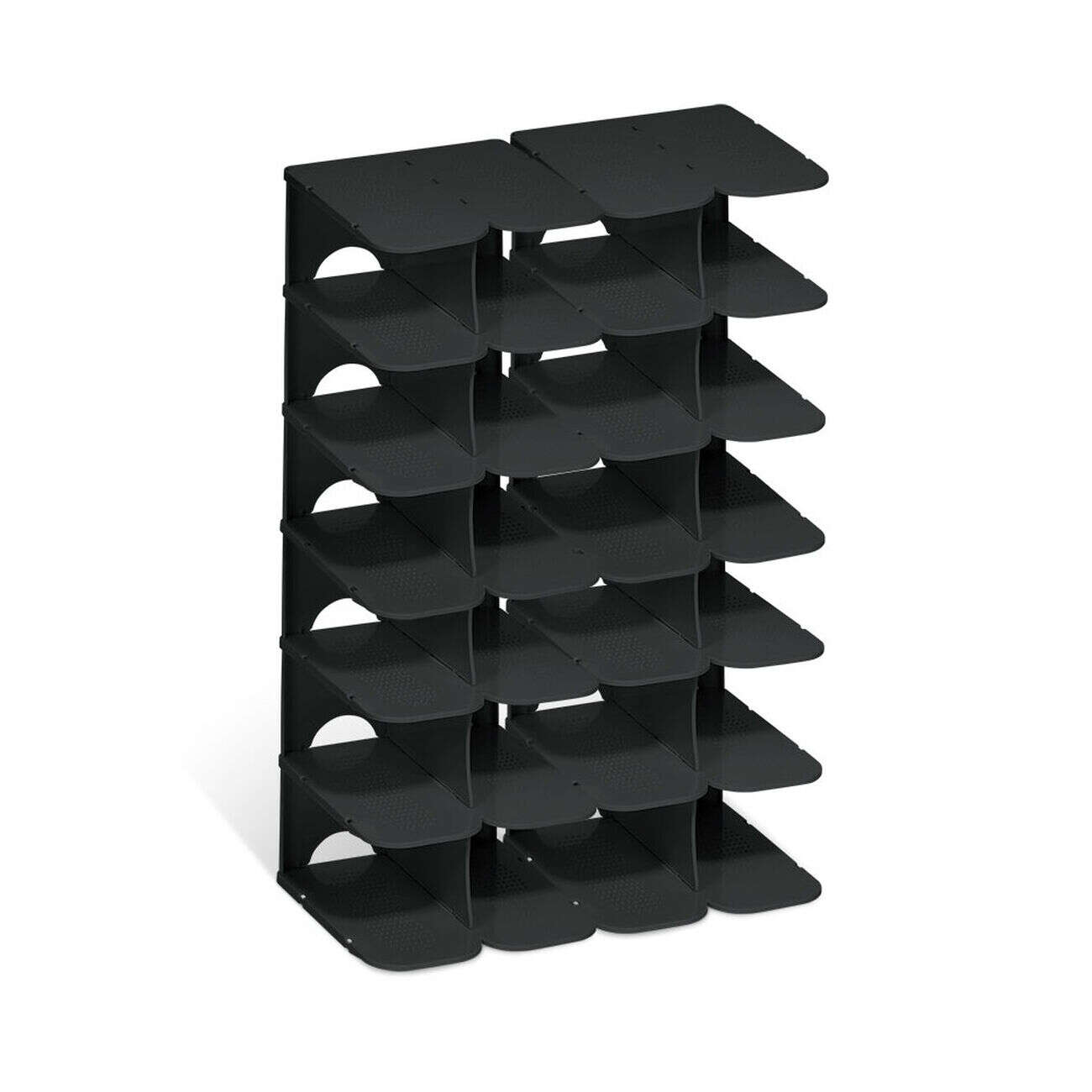 Range chaussures 4 paires noir