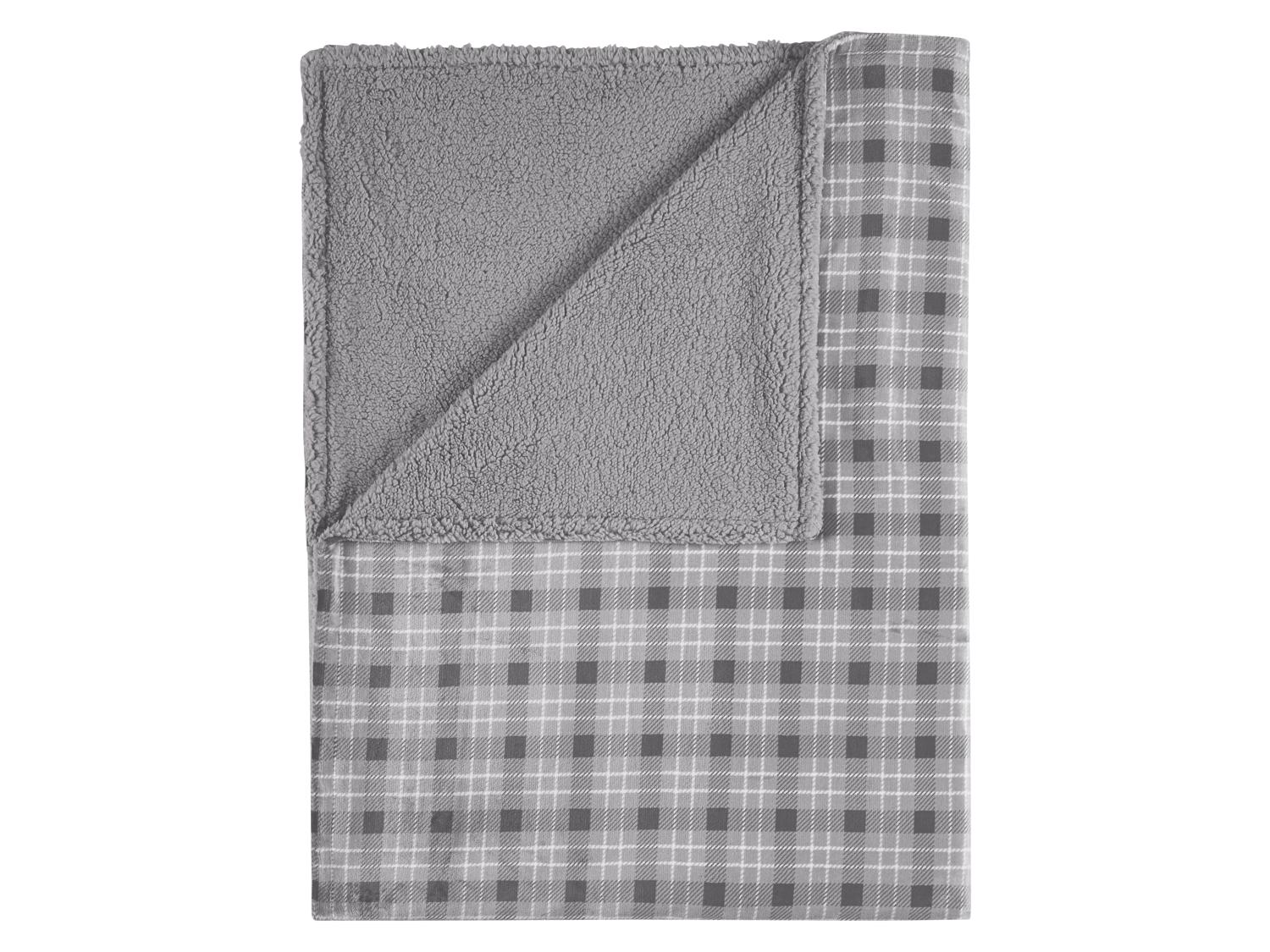 LIVARNO Plaid en microfibre