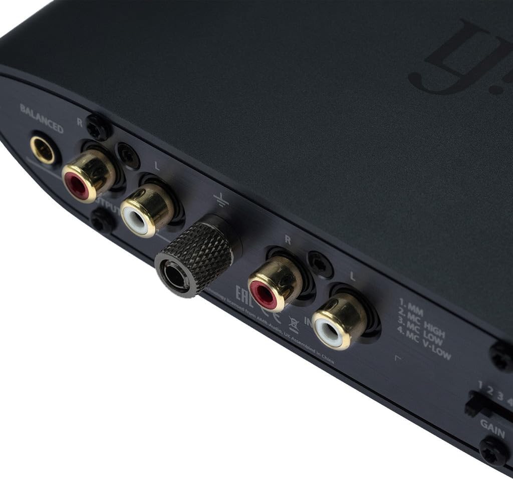 iFi Zen Phono 3 Phono Preamp Reduce Hiss & Noise on Vinyl Playback (Black Stealth)