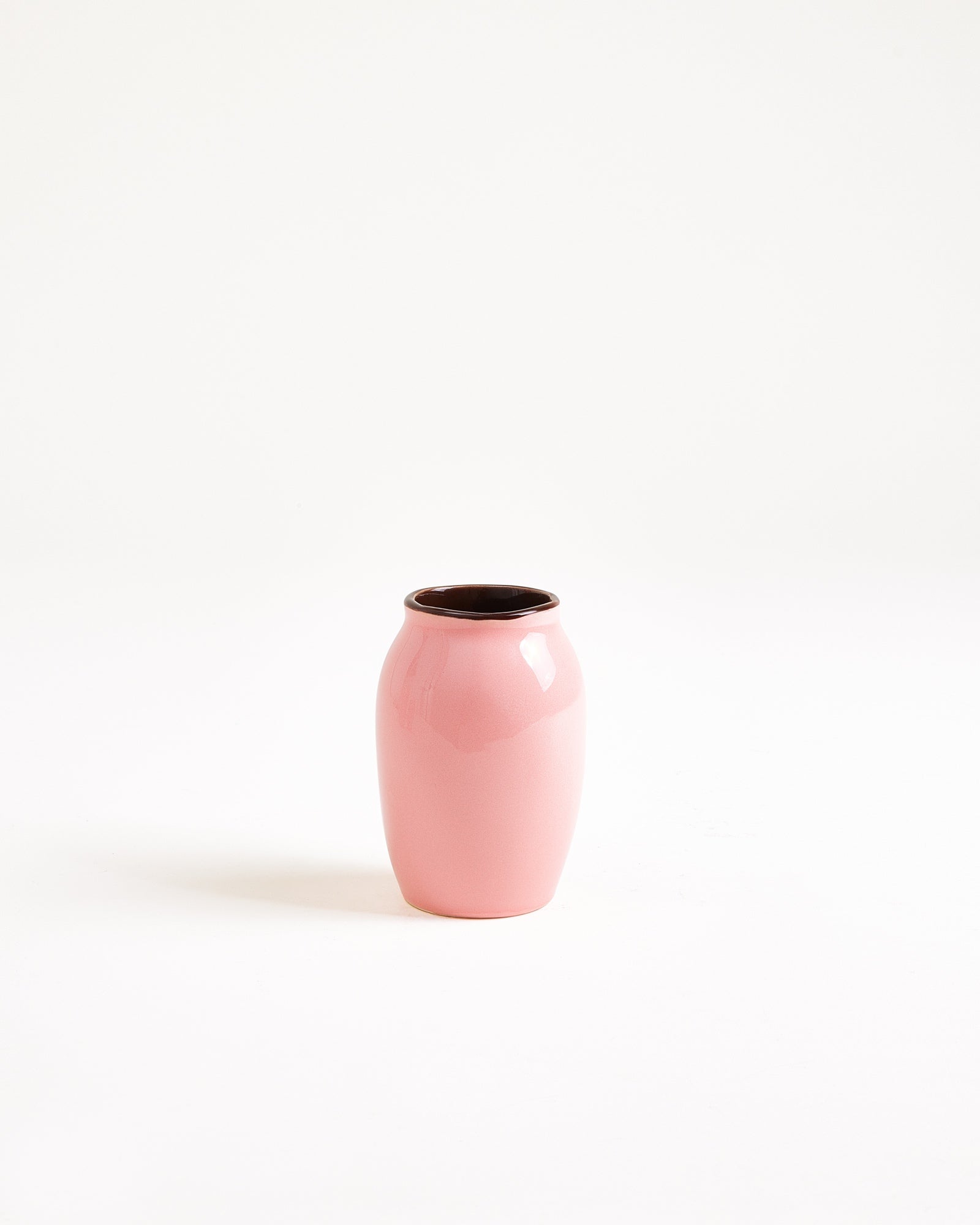 SOMBRA - VASE S PINK BROWN