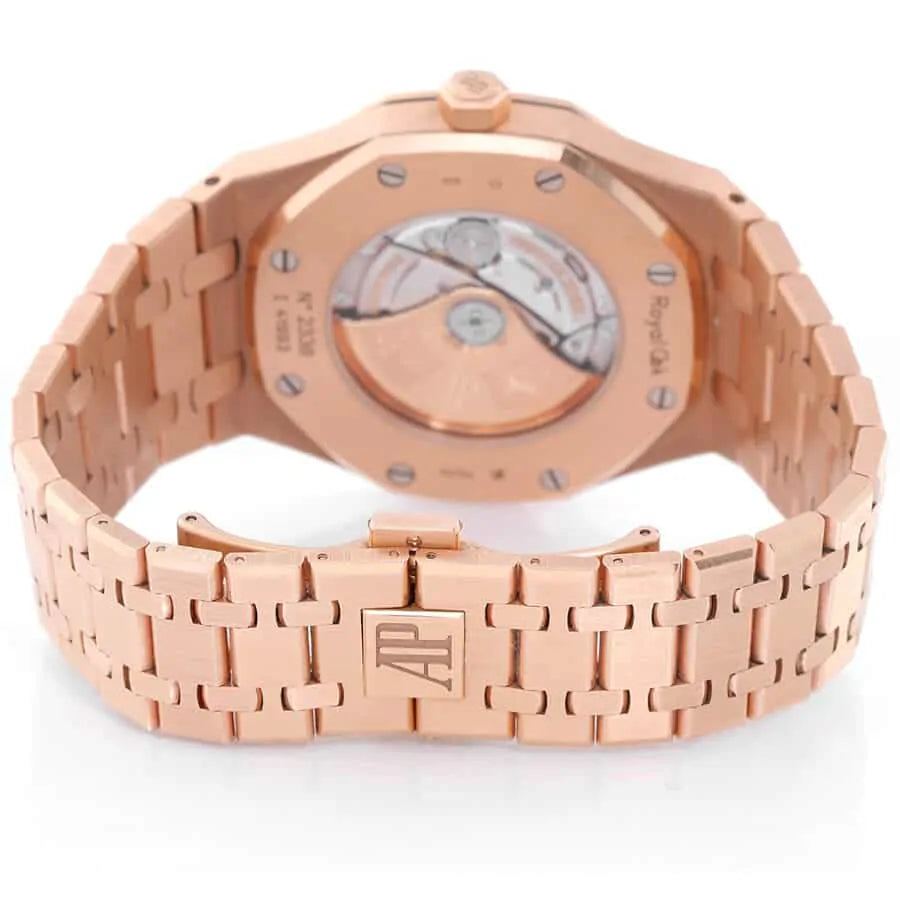 [Super Clone]Audemars Piguet Royal Oak 41MM Rose Gold 3120 Wrist Watch