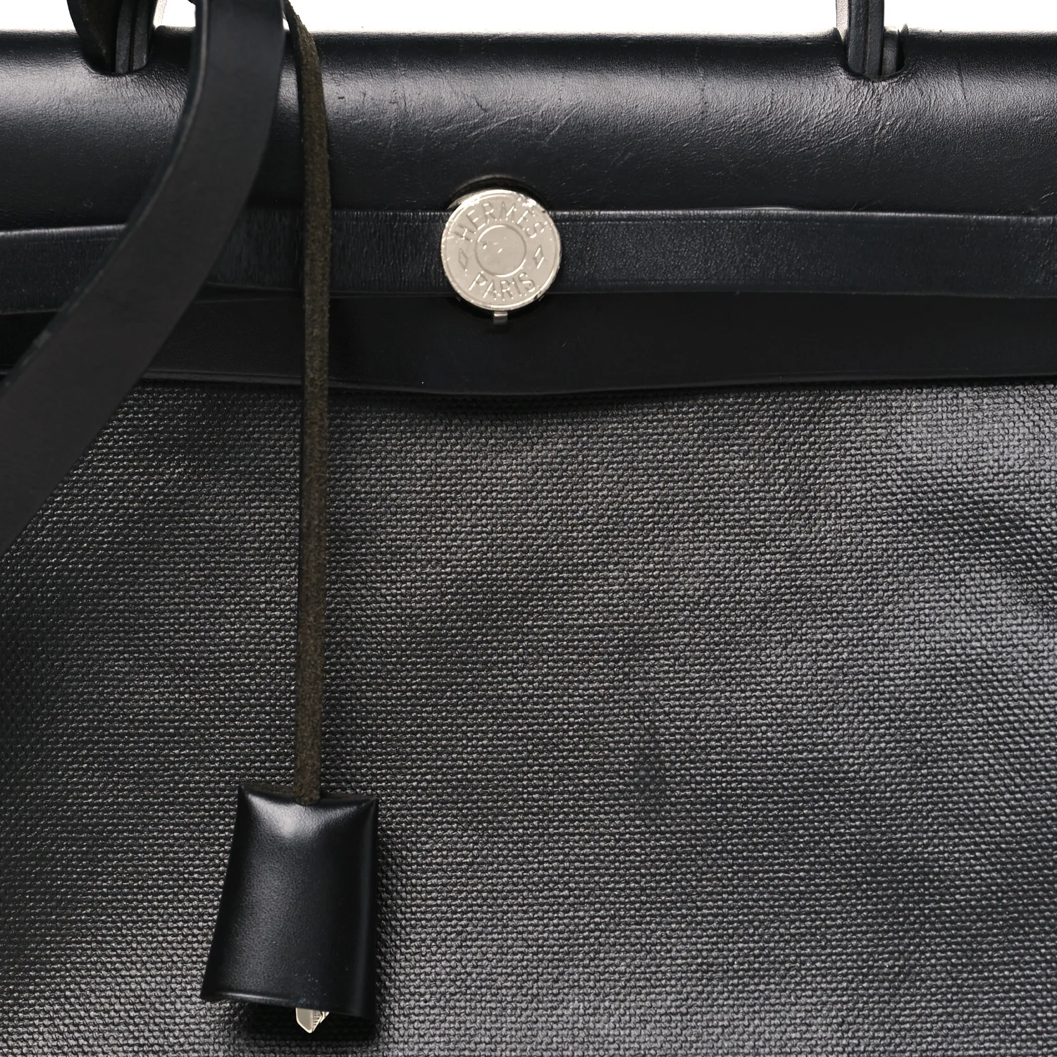 Toile H Berline Vache Hunter Herbag Zip PM 31 Black Ecru
