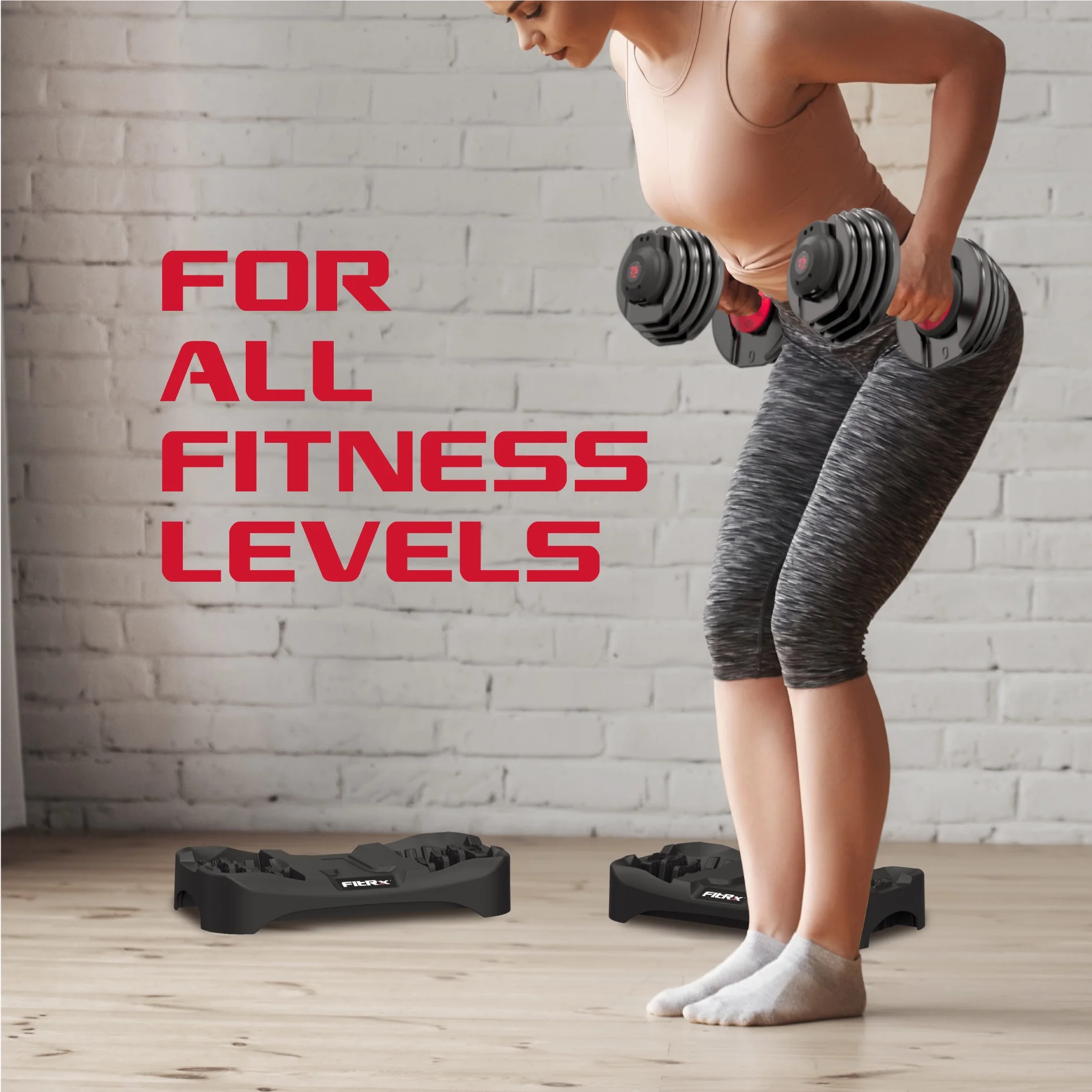 Adjustable Dumbbells 2-Pack, 25lb SmartBell Dumbbell Set with 9-in-1 Quick-Select Weights, 2.5lb Increments for Home Gym - Image 7
