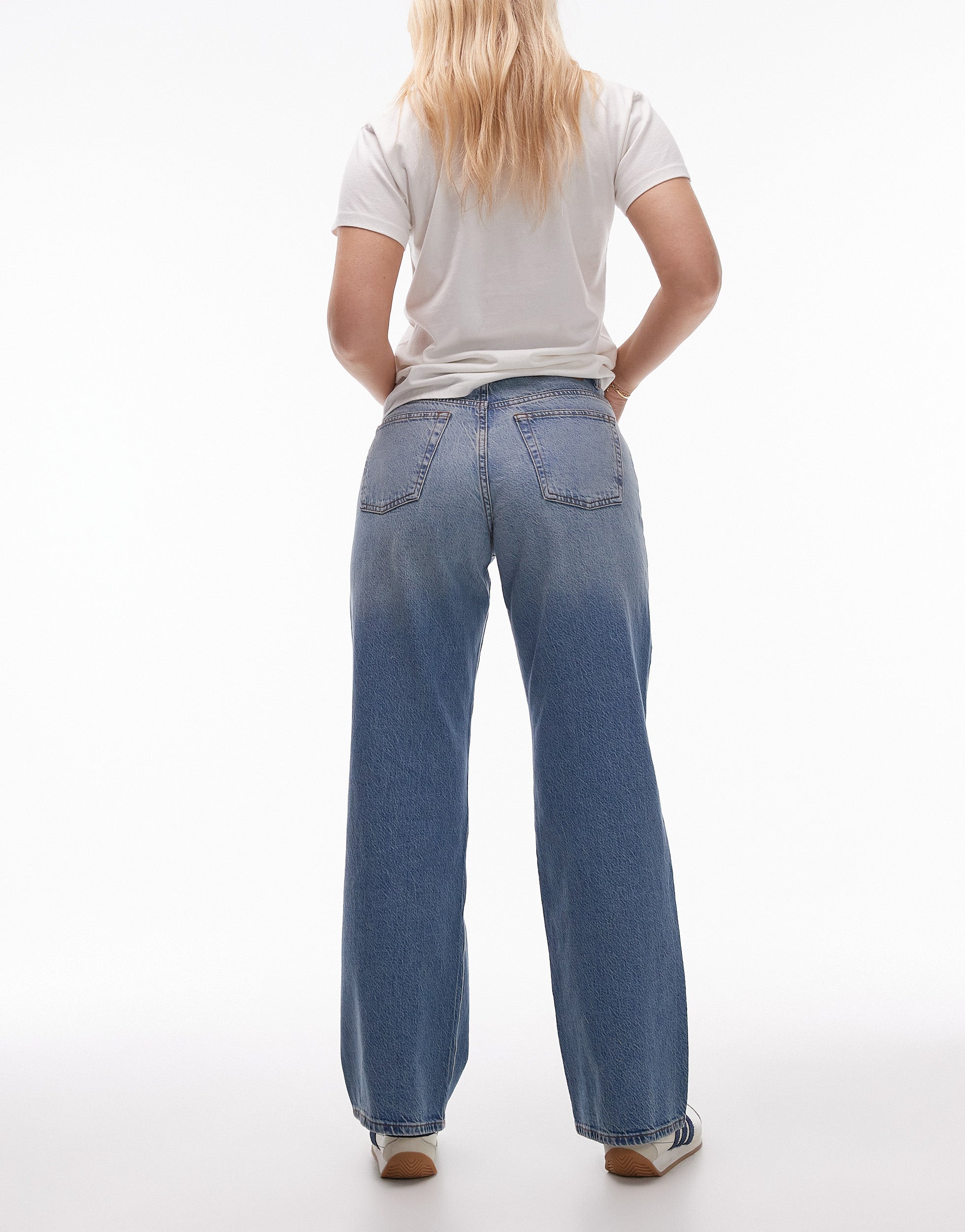 VERO MODA® TOPSHOP Mid rise Straight Fit Jeans