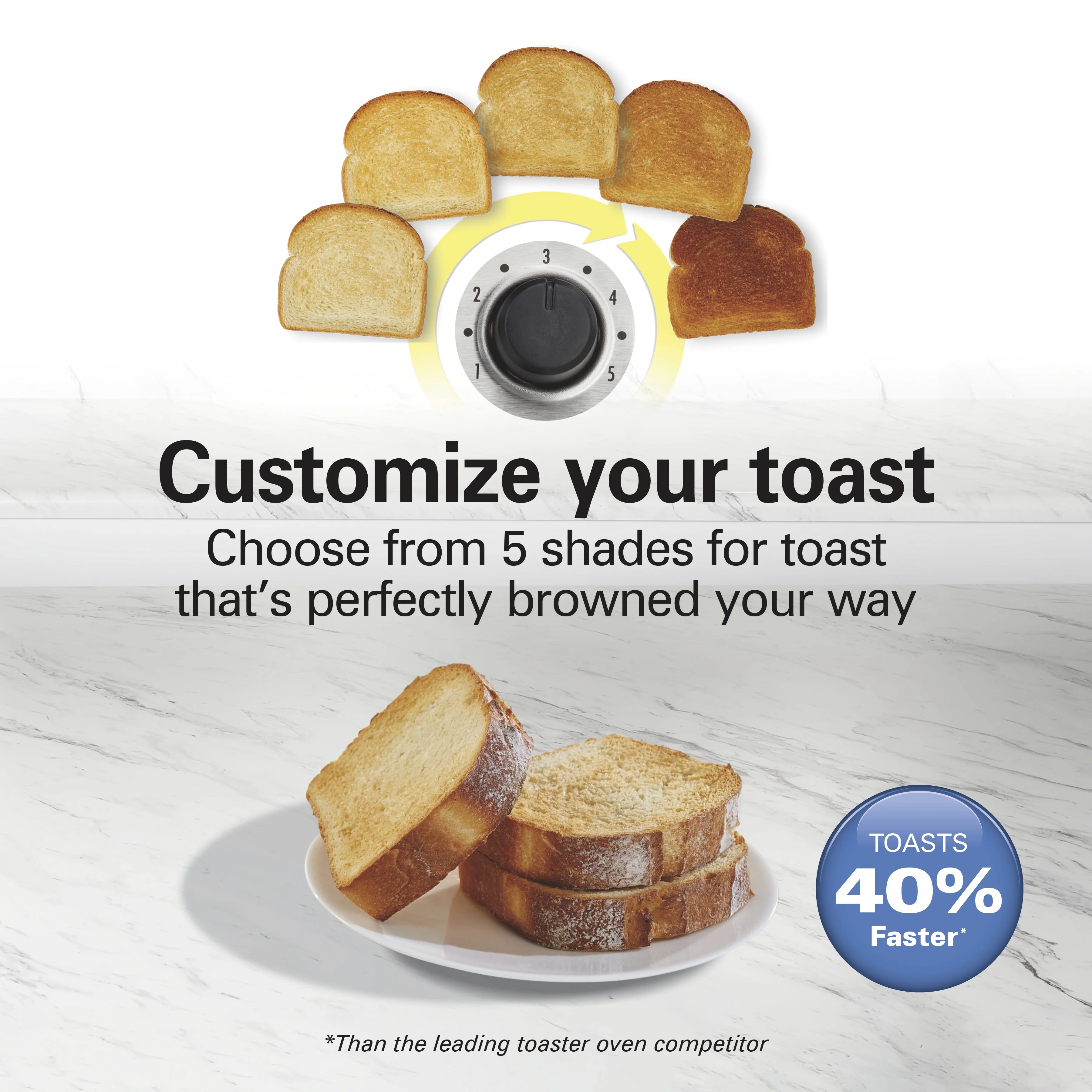 Hamilton Beach 2 - in - 1 Countertop Toaster Oven & Long Slot 2 Slice Toaster Combo, Stainless Steel