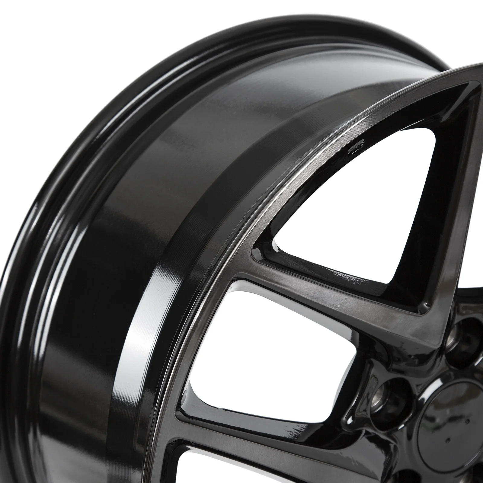 New 18" x 8" Alloy Wheel Rim 2022-2025 for Honda Civic, 18 Inch Machined Smoked Black Replacement Wheels - Image 8