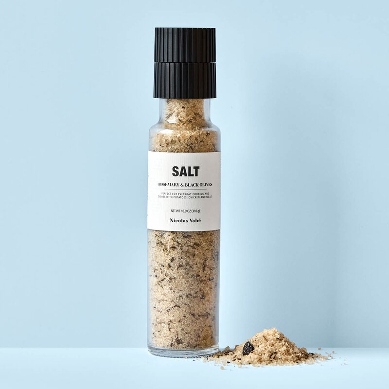 Salt rosmarin & svarte oliven 310 g