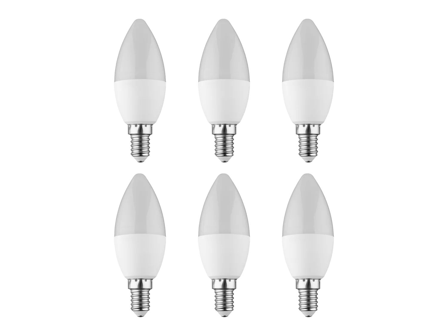 LIVARNO home Lot de 6 ampoules LED