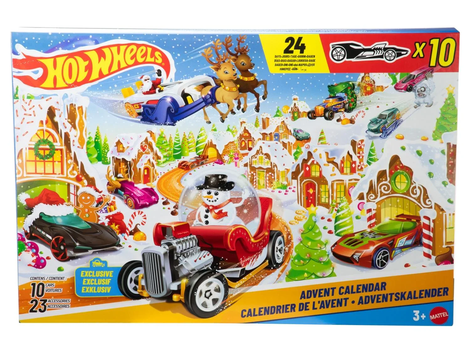 Calendrier de lAvent Barbie ou Hot Wheels