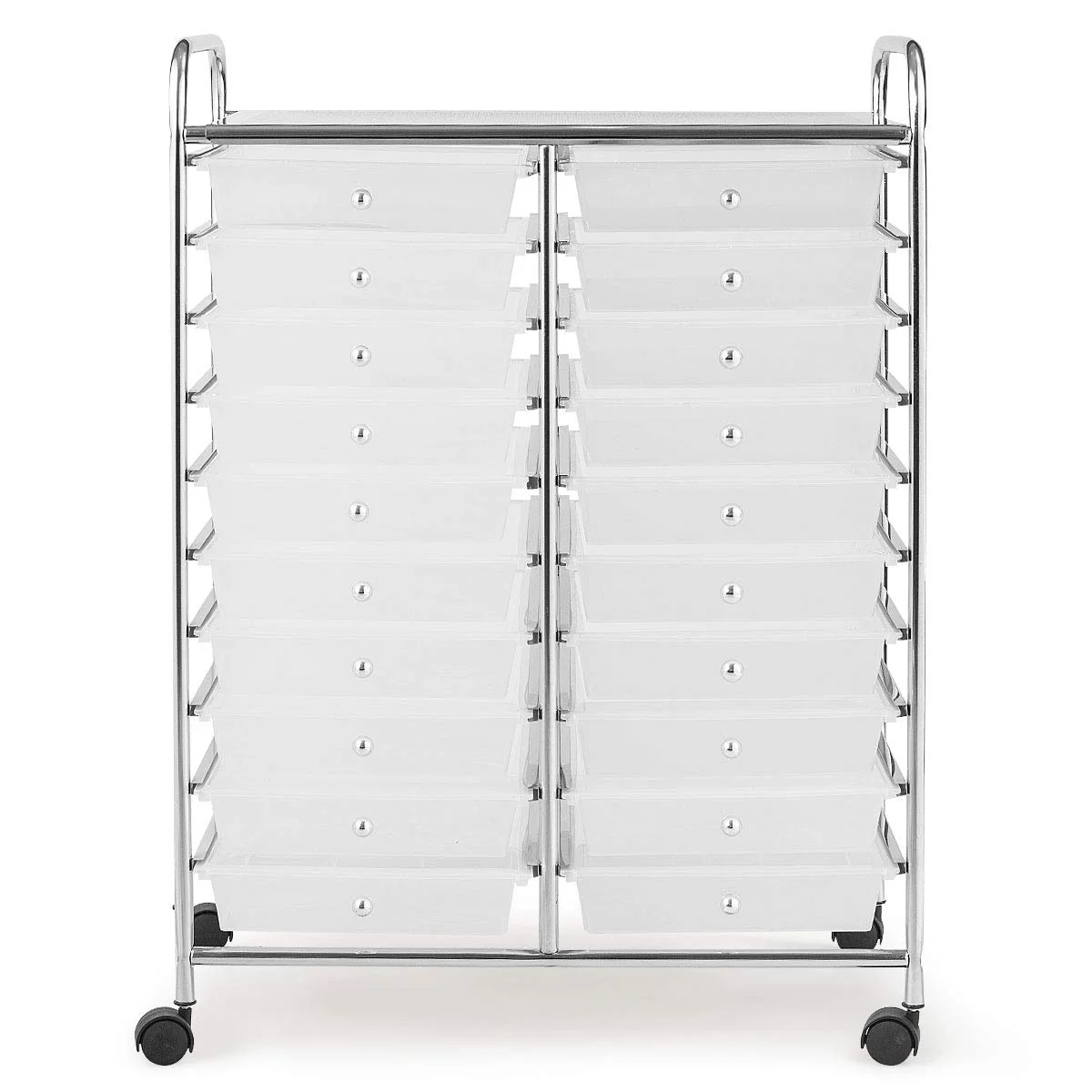 Giantex Storage Drawer Carts. 20-Drawer Organizer
