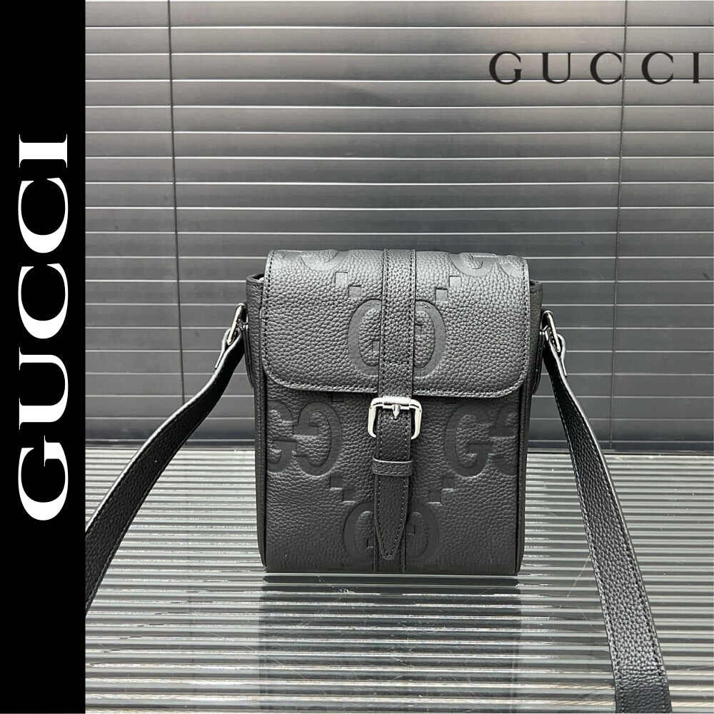 GUCCI【グッチ】ジャンボ GG メッセンジャーバッグ スモール