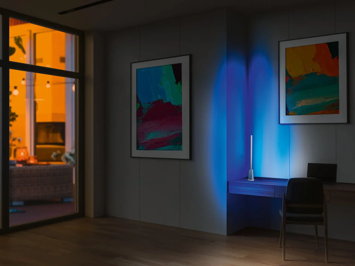 LIVARNO home Lampe de table  LED Smart Home, 12 W