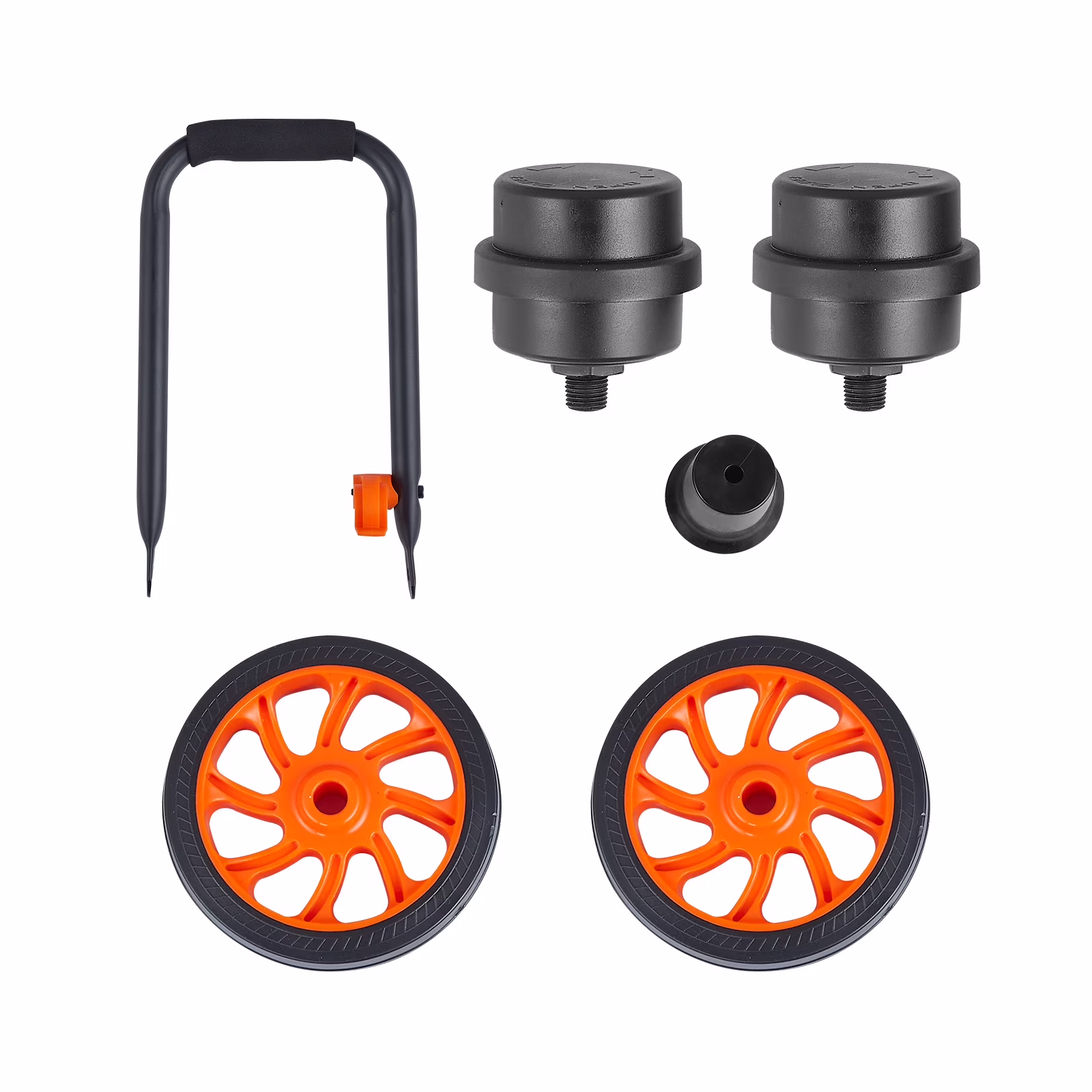 KFFKFF Air Compressor with 6.3 Gallon Capacity, 2 HP 3.35 CFM@90PSI Oil-Free Tank, Max. Pressure of 116PSI, 70 dB Low Noise Level, Ideal for Auto Maintenance, Tire Pumping, Spray Paint Jobs