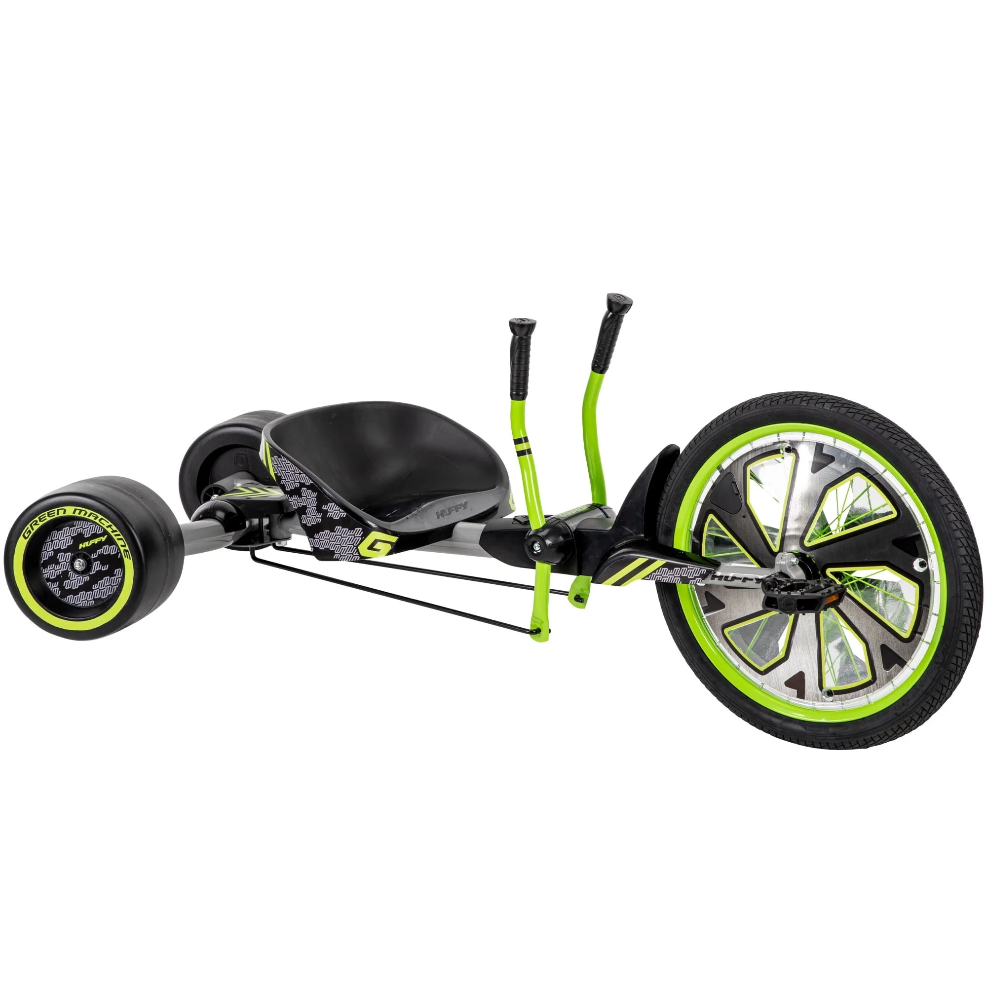 Green Machine 20-inch 3-Wheel Tricycle in Green and Gray - Image 5