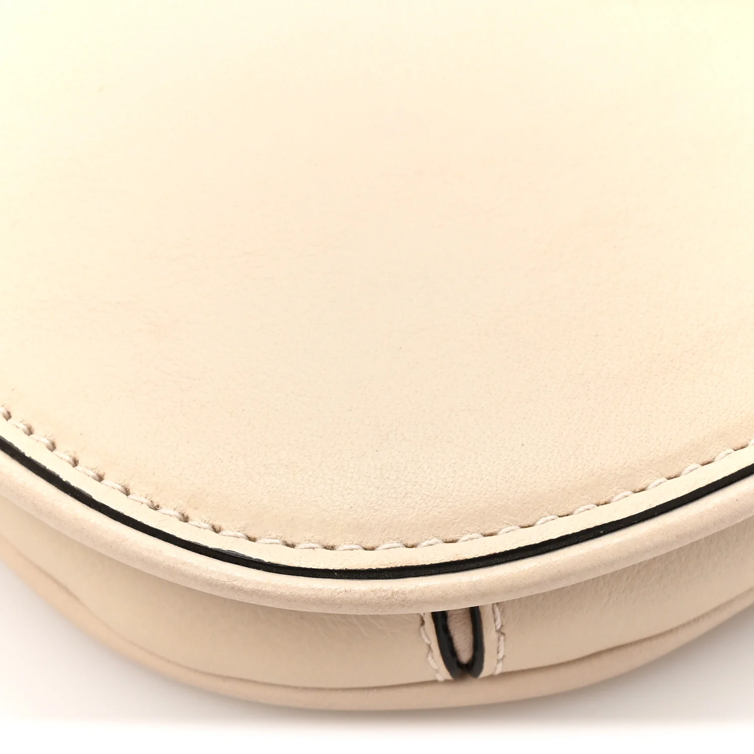 Roxy Calfskin Blondie Chain Shoulder Flap Bag Mystic White