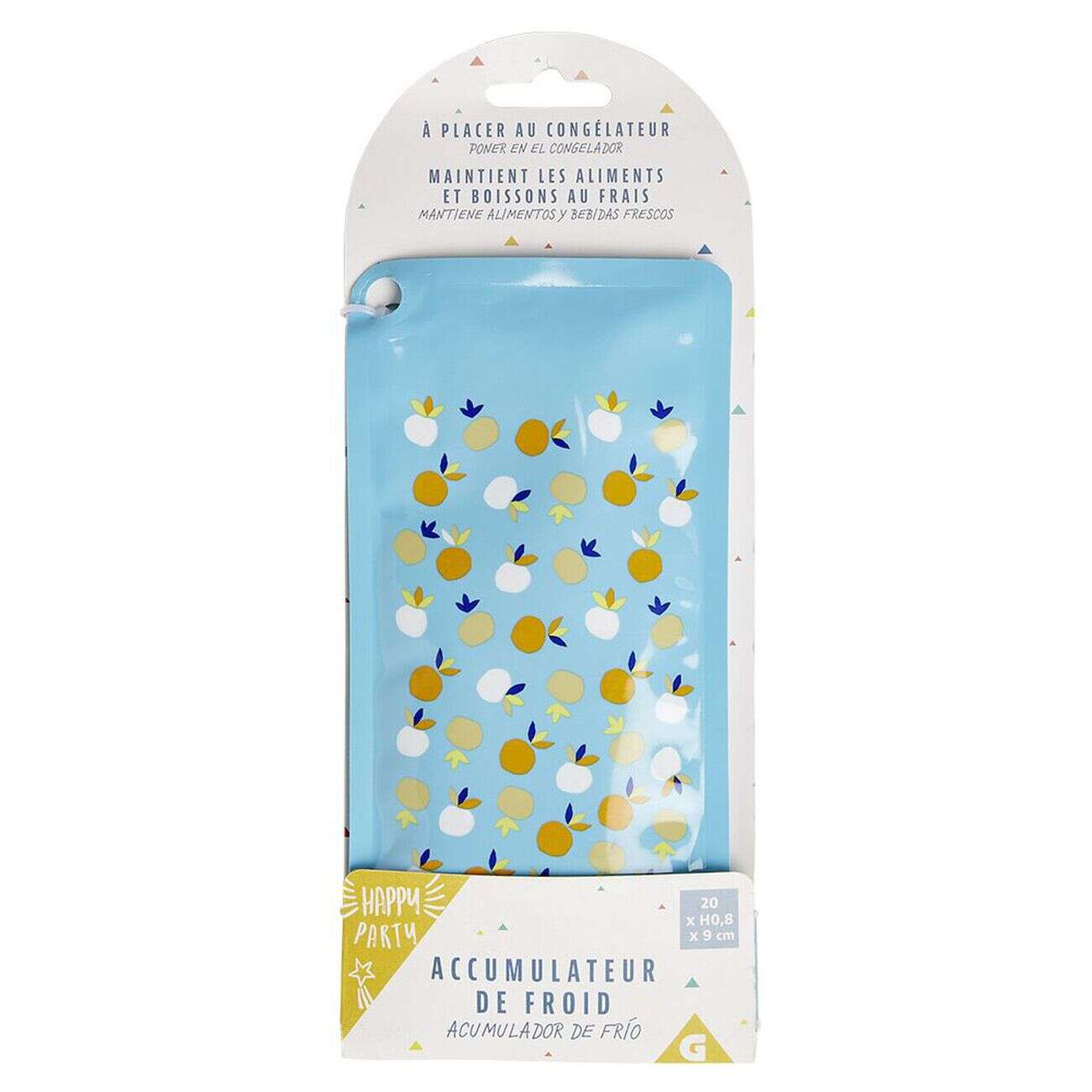 Accumuluteur de froid plastique L20cm