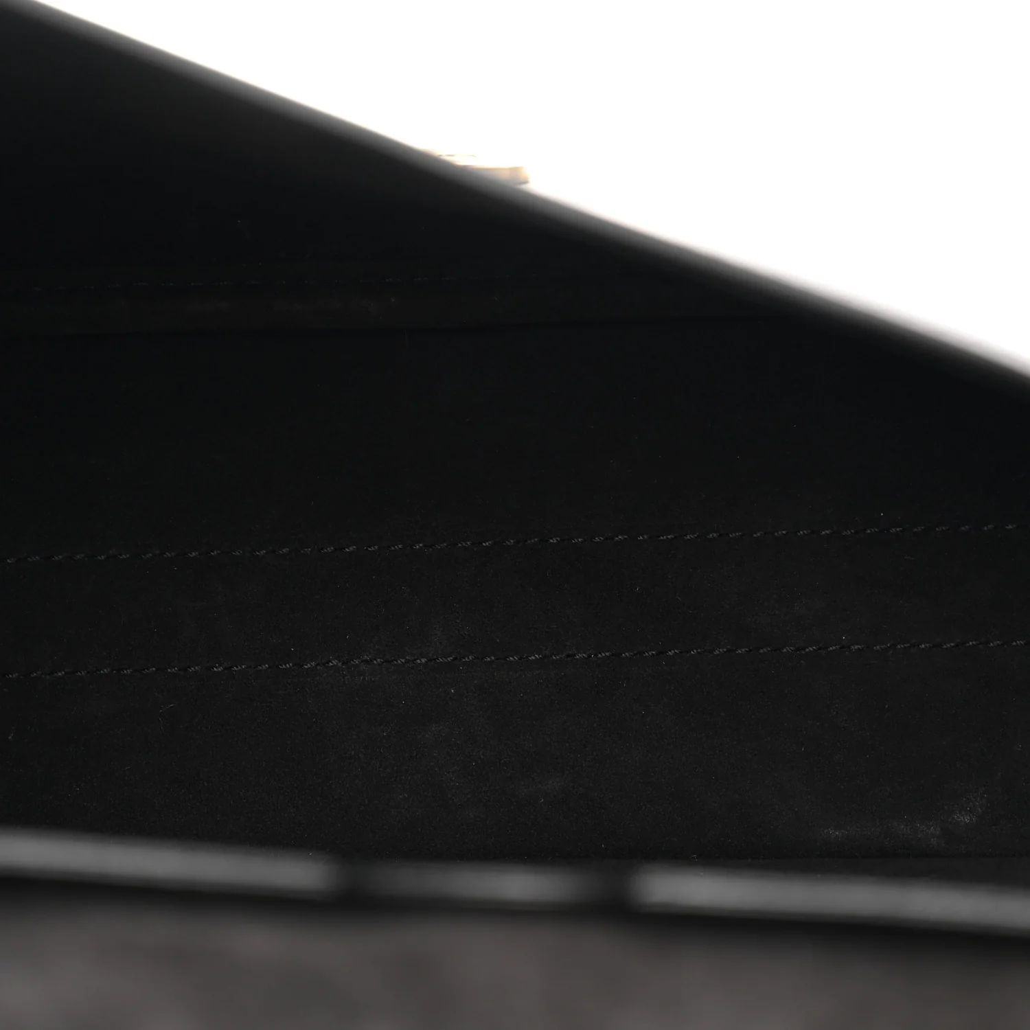 Box Calfskin Large Bobby Flap Black