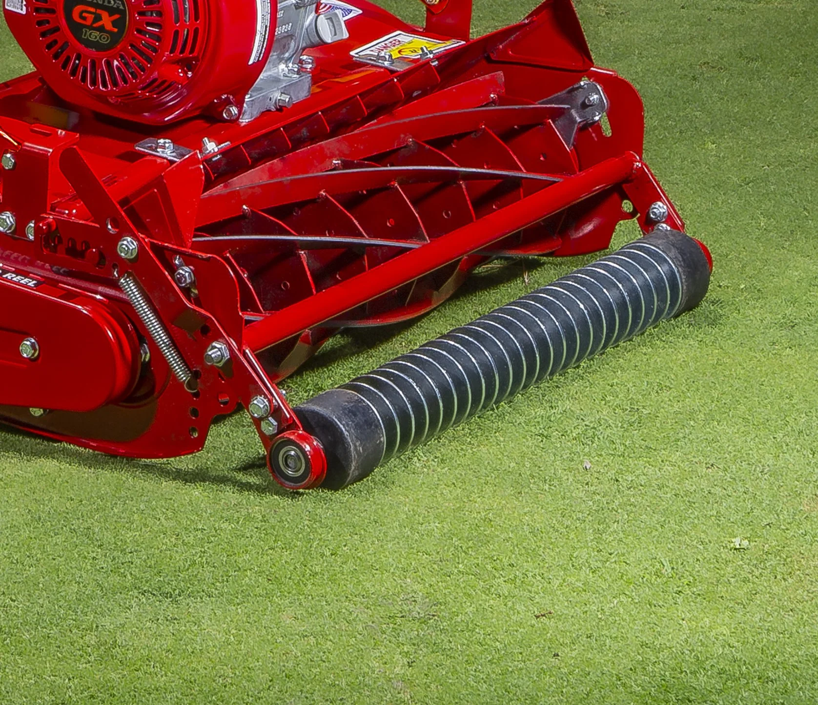 7-Blade Gas Powered Reel Lawn Mower, 25" Cutting Width, with GX160 Engine - Image 2