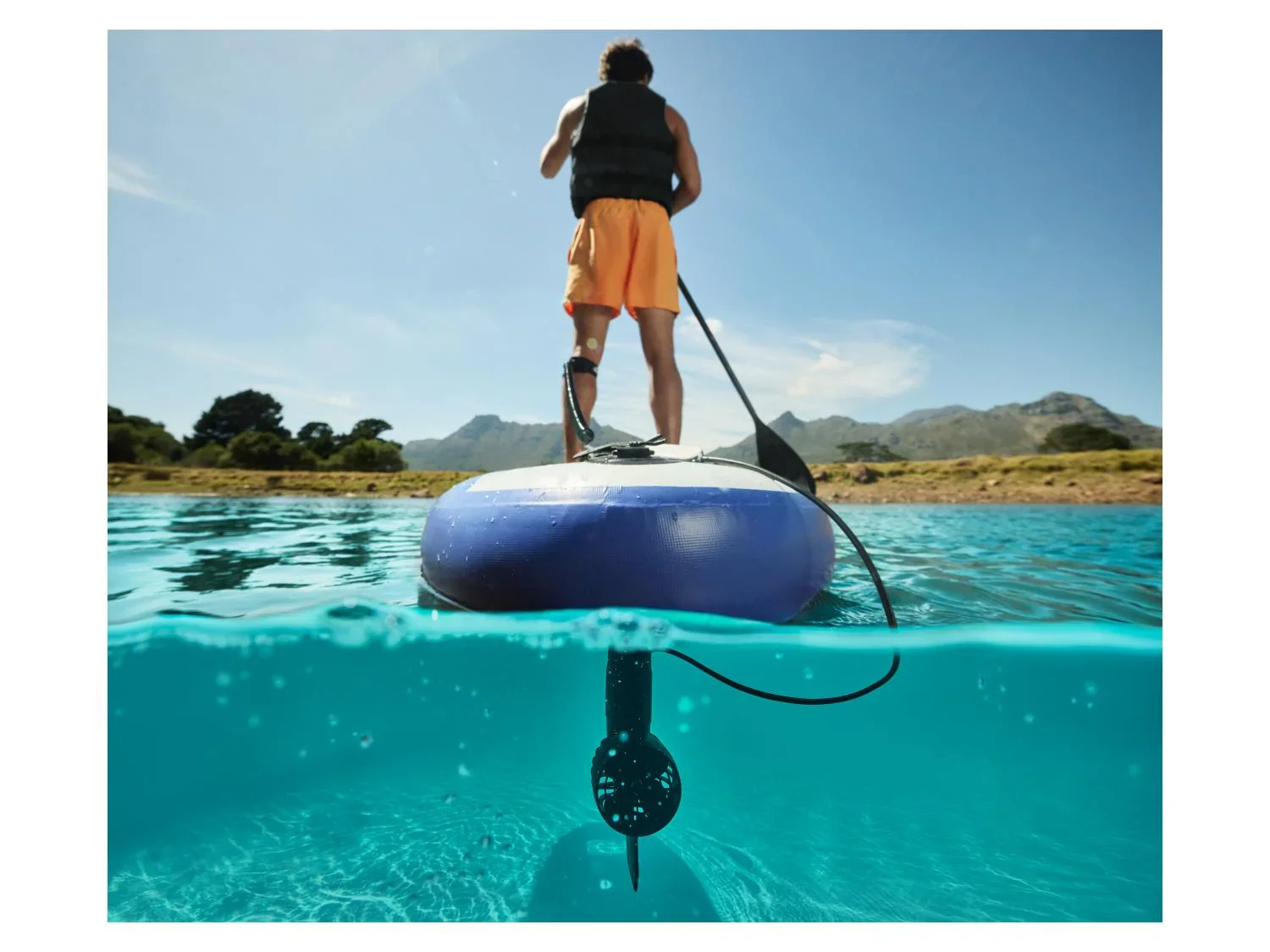 CRIVIT Aileron lectrique pour stand up paddle