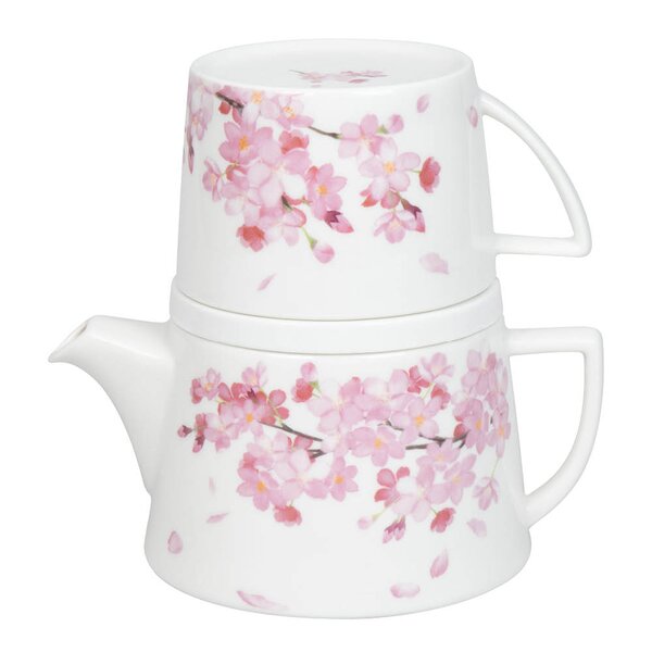 Tea For Me tekanne og krus 40 cl Cherry Blossom