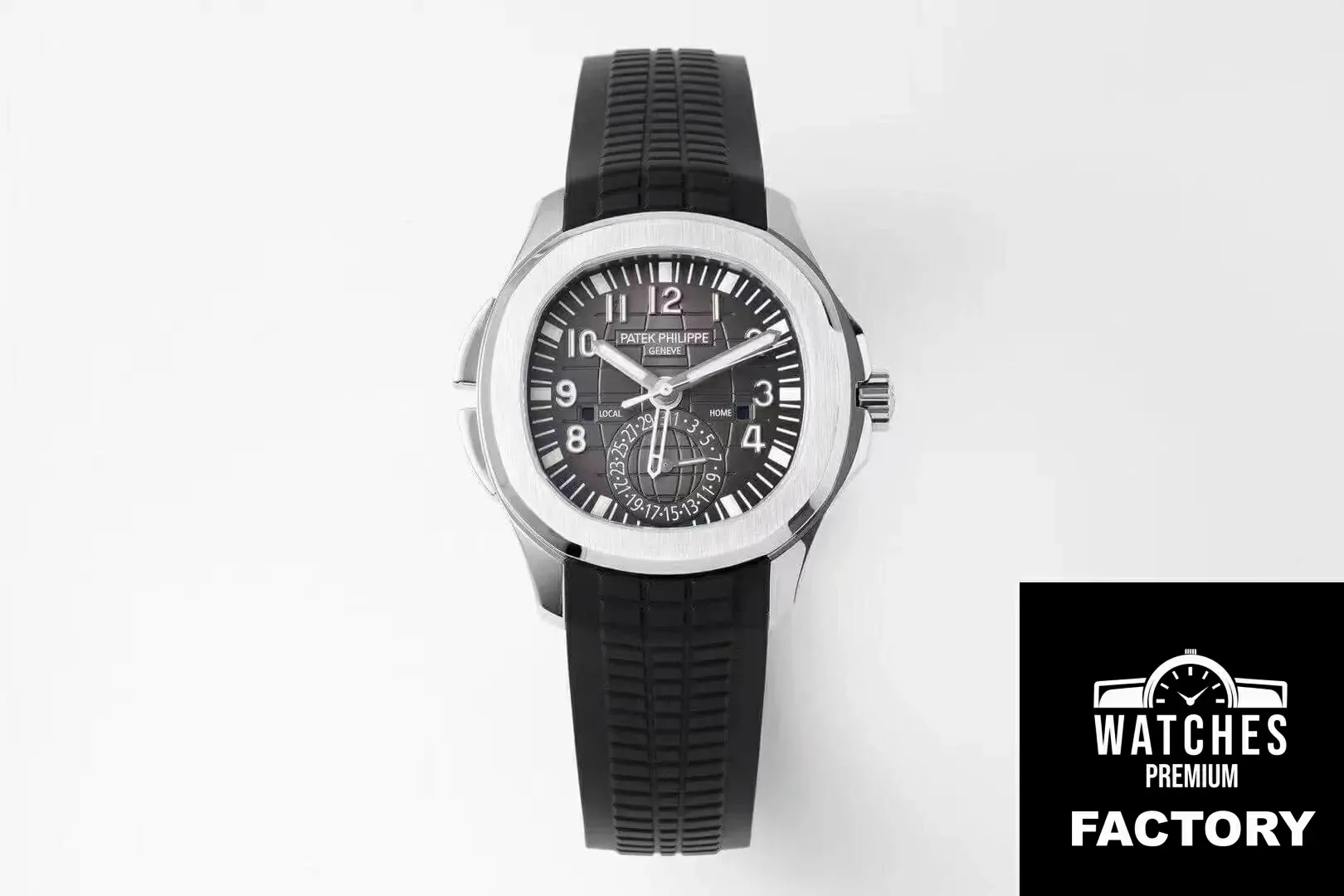 Patek Philippe Aquanaut 5164A-001 ZF Factory Black Strap