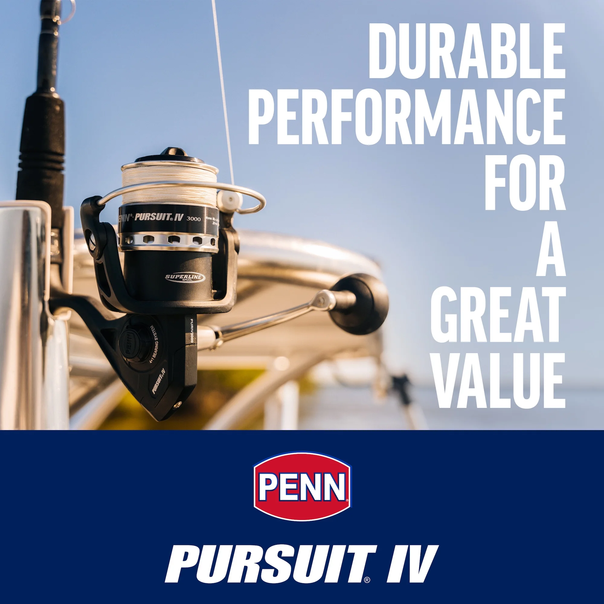 Pursuit? IV Combo, 7' Medium Heavy Fishing Rod, 6000 Size Reel - Image 2