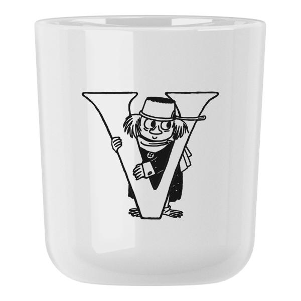 Moomin ABC krus V 20 cl hvit