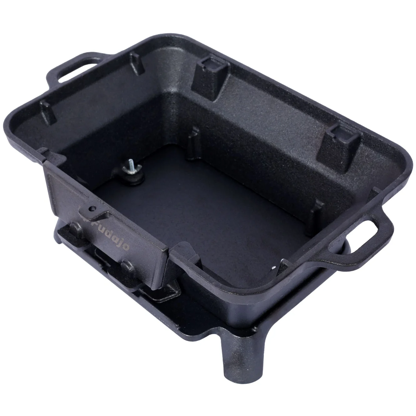 Hibachi Grill, 16" Portable Cast Iron Outdoor Tabletop Grill, Handled Mini Japanese BBQ Charcoal Stove, Small Durable Camping Cast Iron Grill with Grate Hook(16") - Image 5