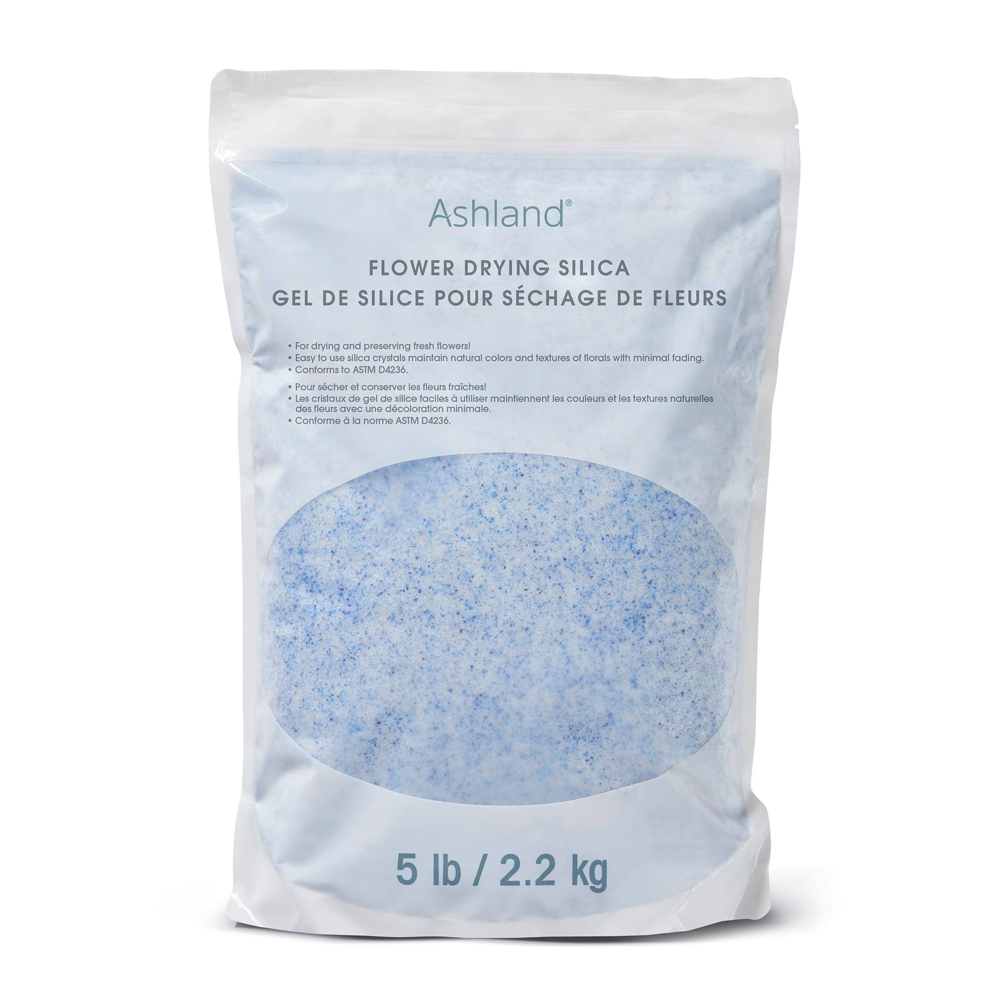 Michaels Flower Drying Silica by Ashland, Size: 5, White